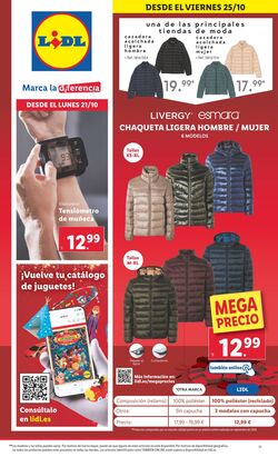 Folleto Lidl 10.10.2024 - 08.11.2024