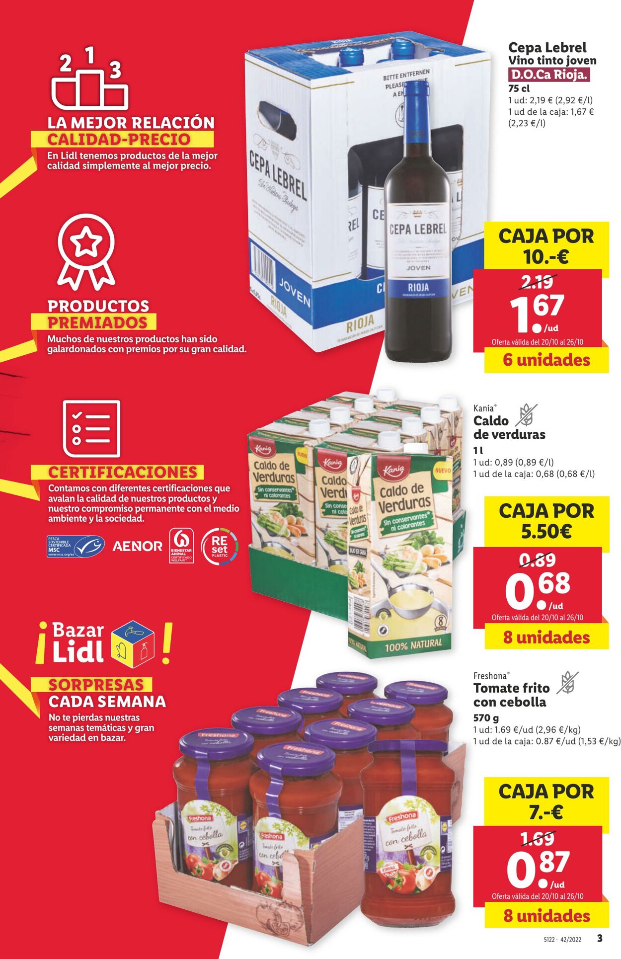 Folleto Lidl 20.10.2022 - 26.10.2022