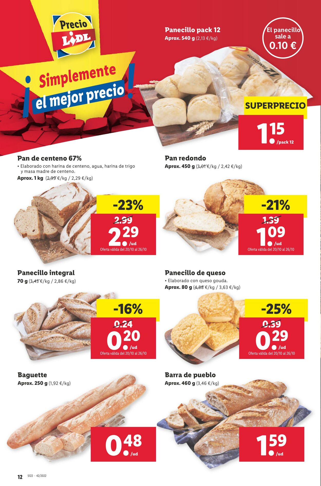 Folleto Lidl 20.10.2022 - 26.10.2022