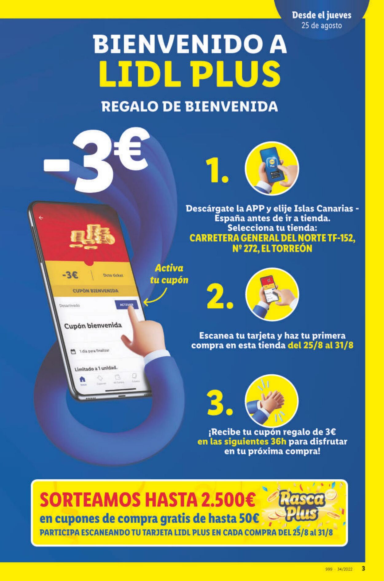 Folleto Lidl 25.08.2022 - 31.08.2022