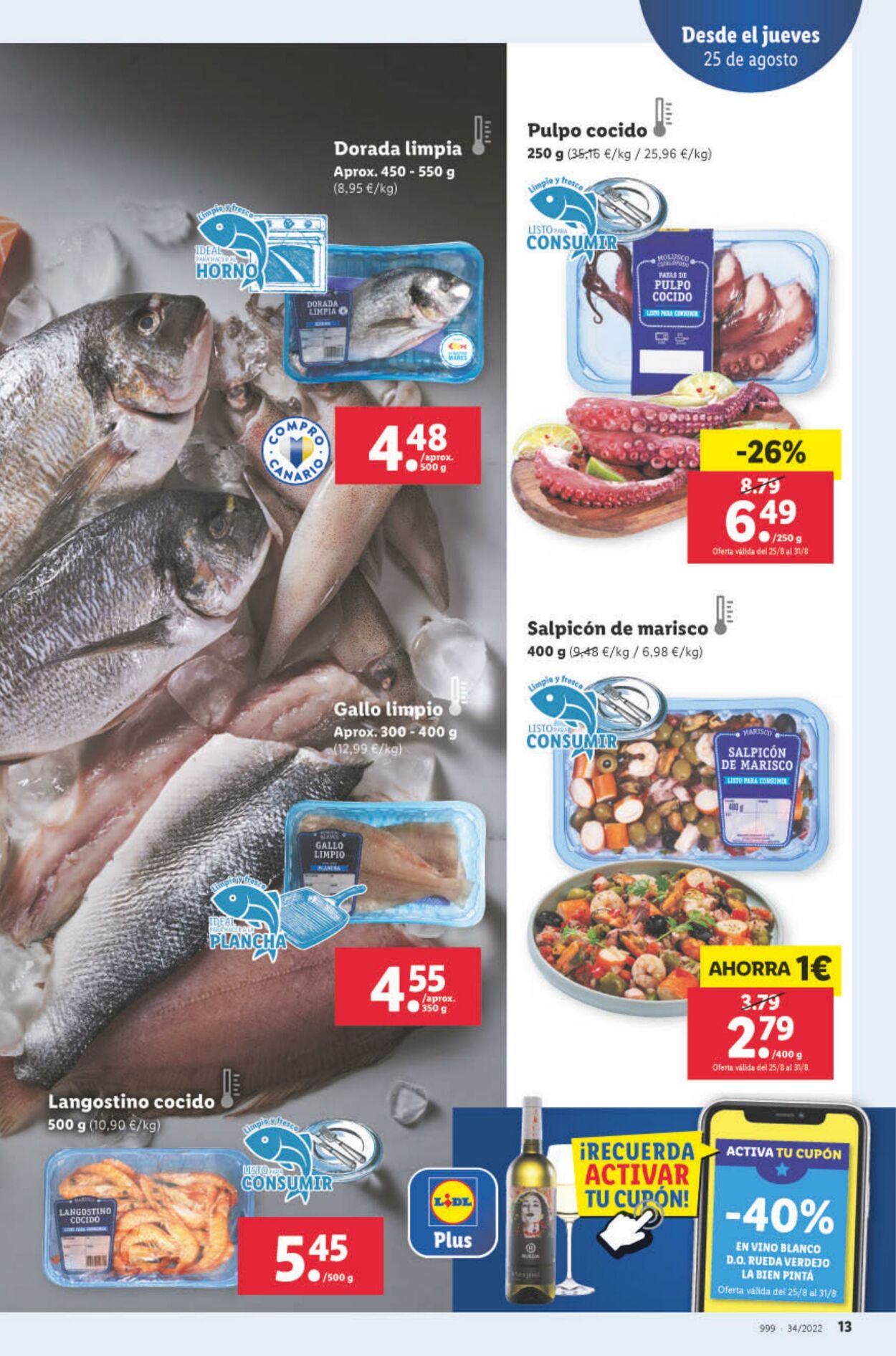 Folleto Lidl 25.08.2022 - 31.08.2022