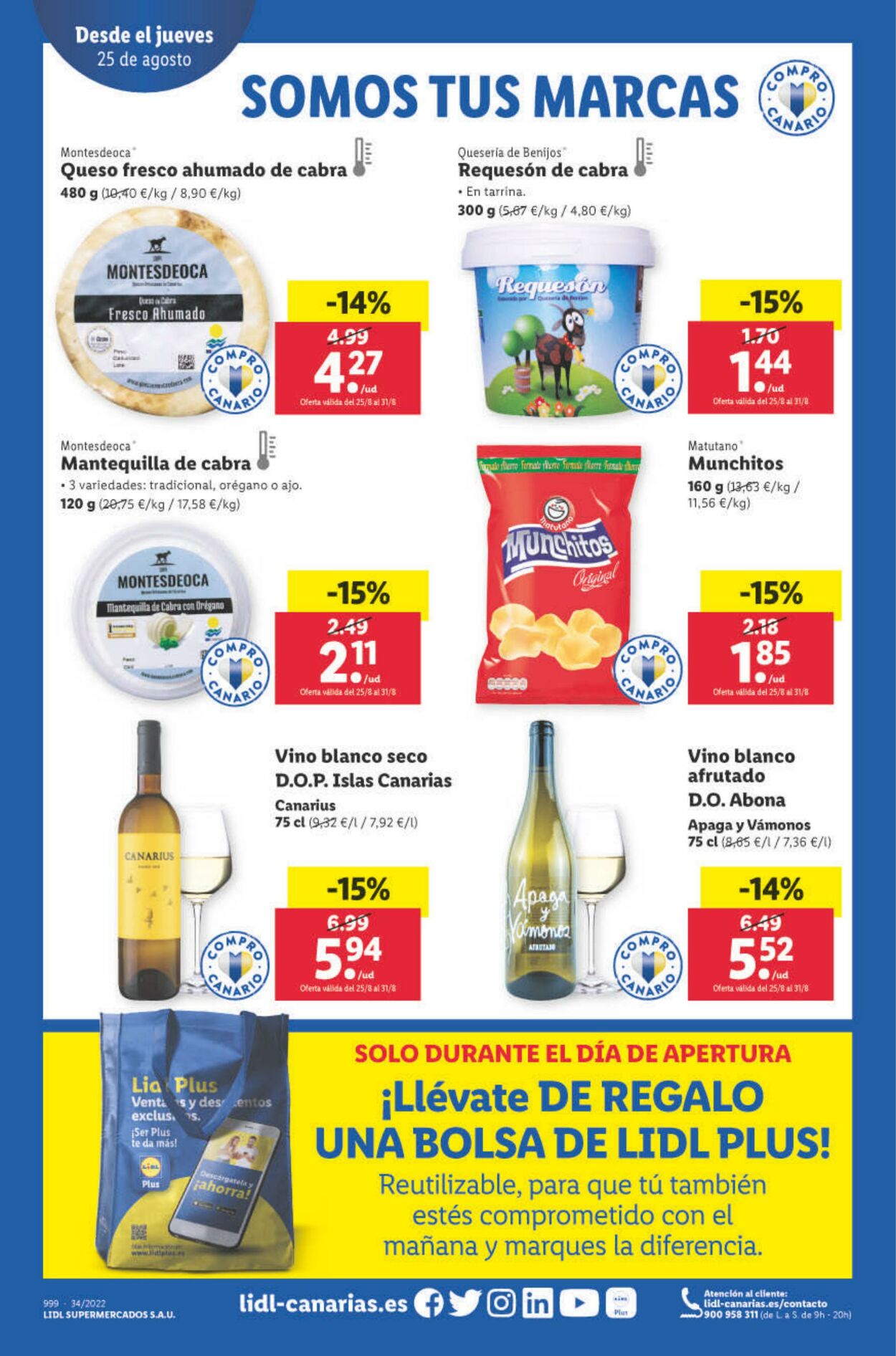 Folleto Lidl 25.08.2022 - 31.08.2022