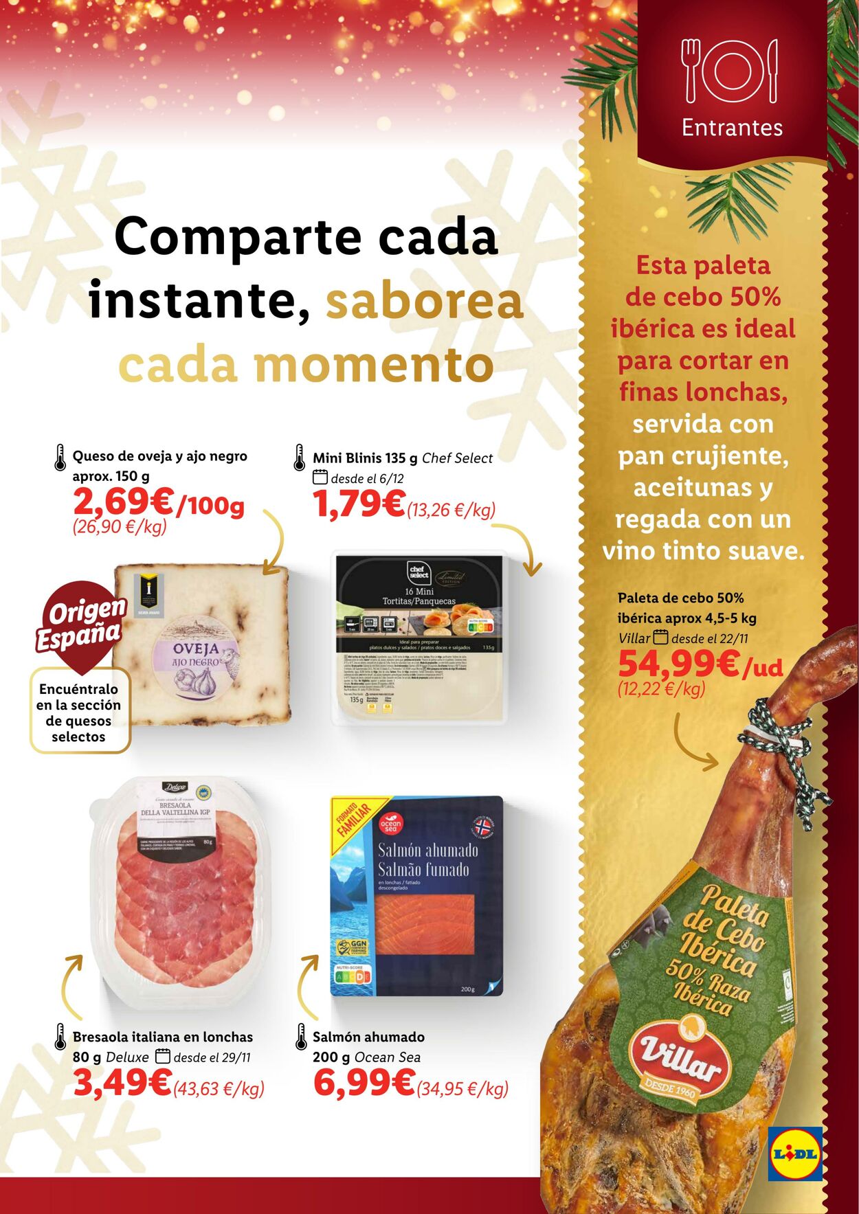 Folleto Lidl 19.11.2024 - 06.01.2025