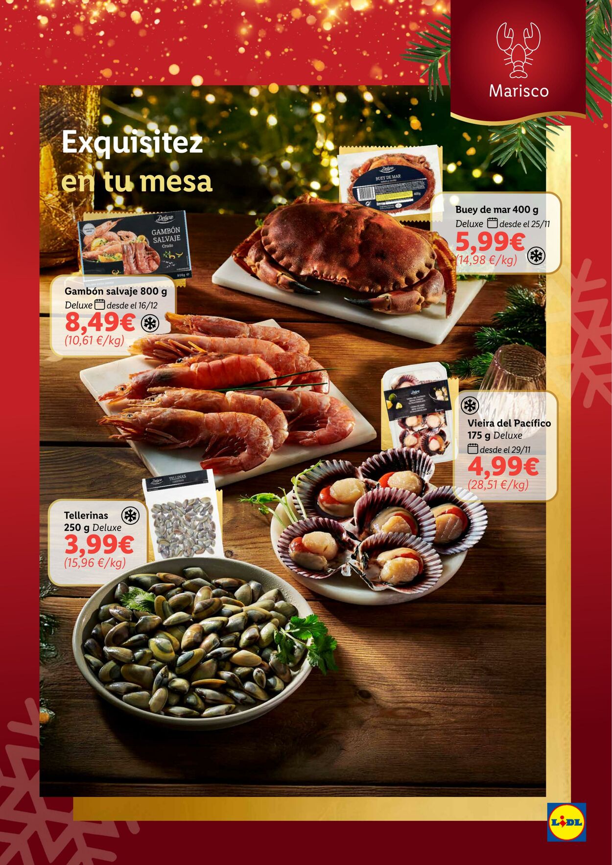 Folleto Lidl 19.11.2024 - 06.01.2025