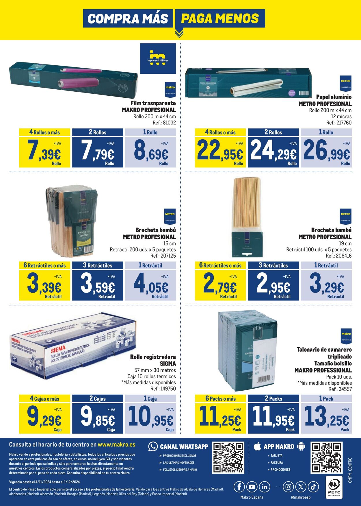 Folleto Makro 04.11.2024 - 01.12.2024