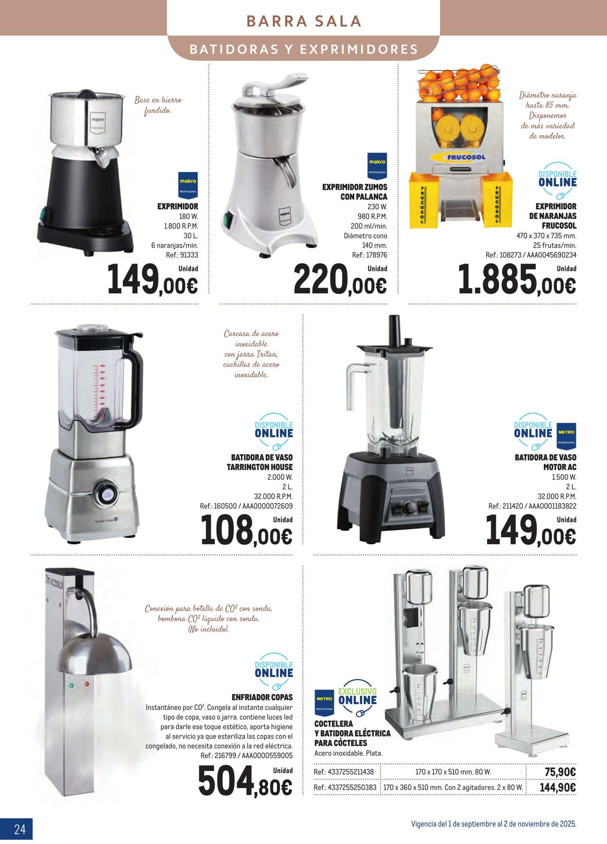 Folleto Makro 01.09.2025 - 02.11.2025