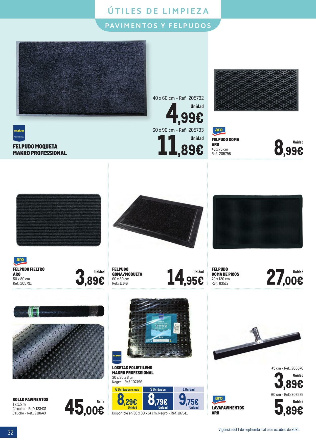 Folleto Makro 01.09.2025 - 05.10.2025