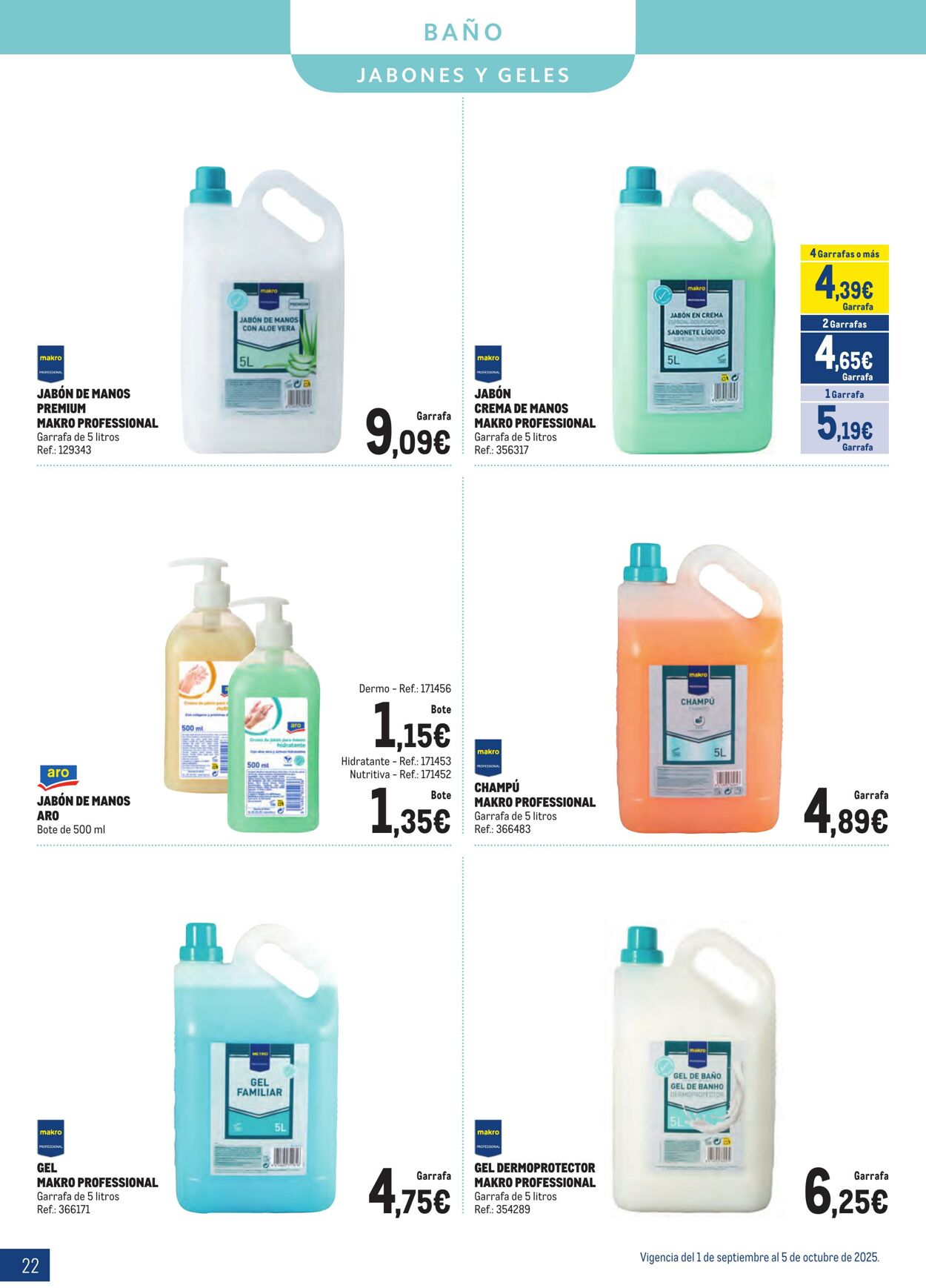 Folleto Makro 01.09.2025 - 05.10.2025