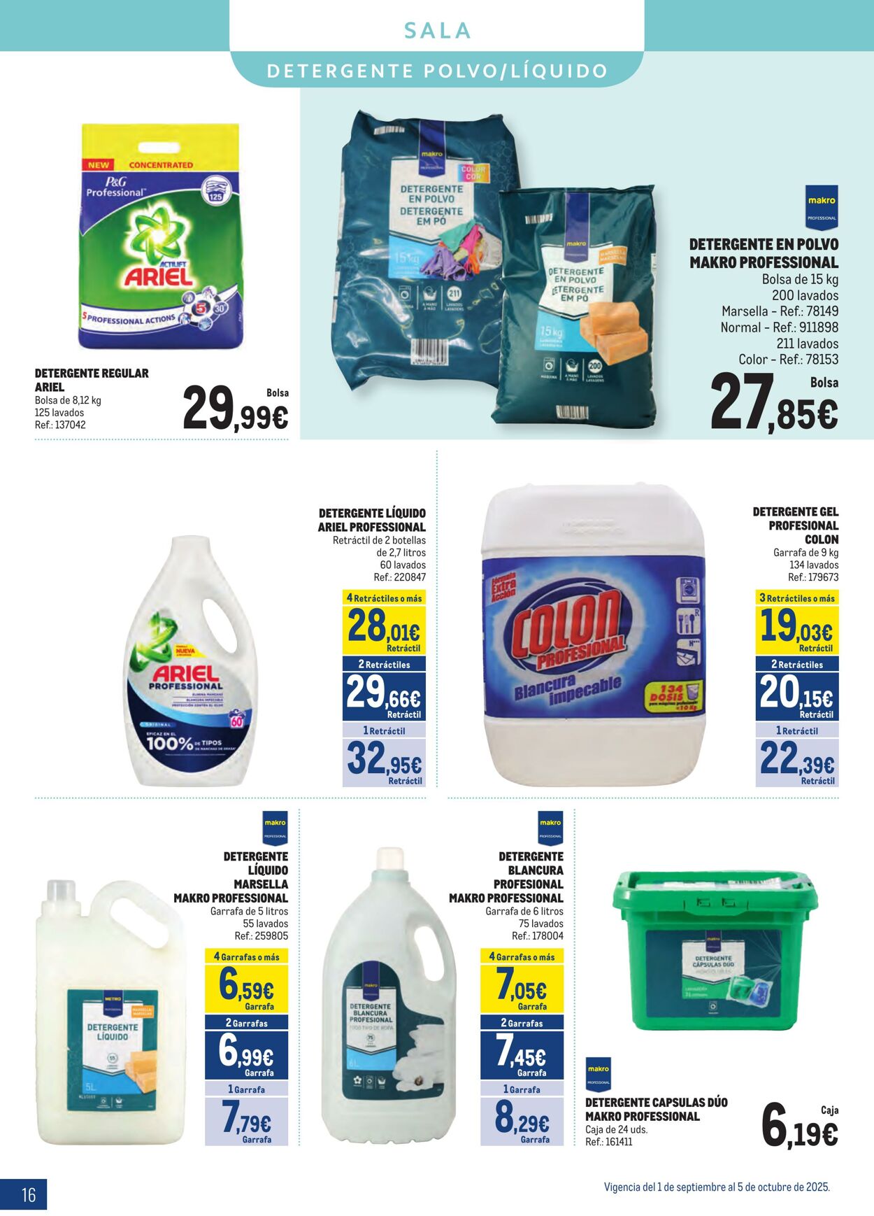 Folleto Makro 01.09.2025 - 05.10.2025