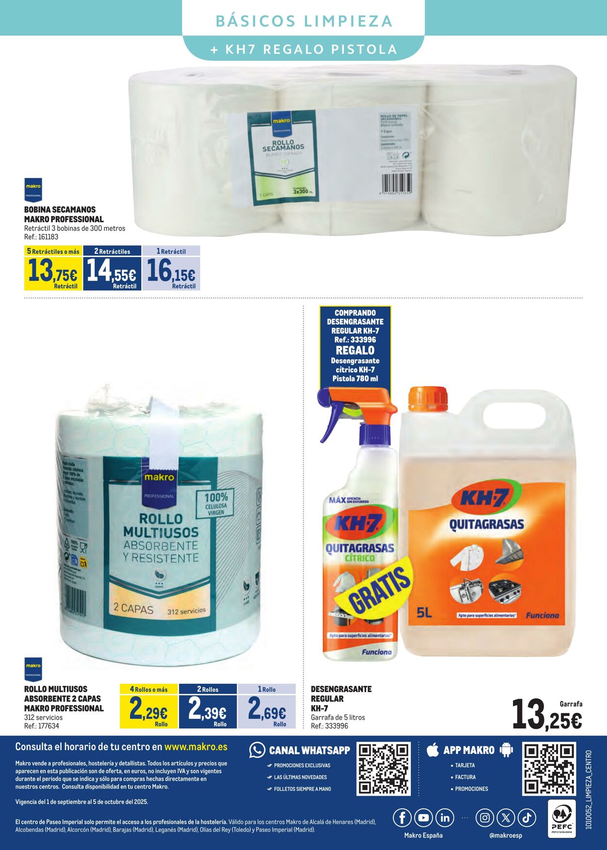 Folleto Makro 01.09.2025 - 05.10.2025