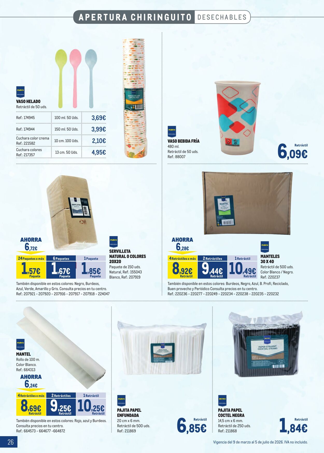 Folleto Makro 09.03.2026 - 05.07.2026