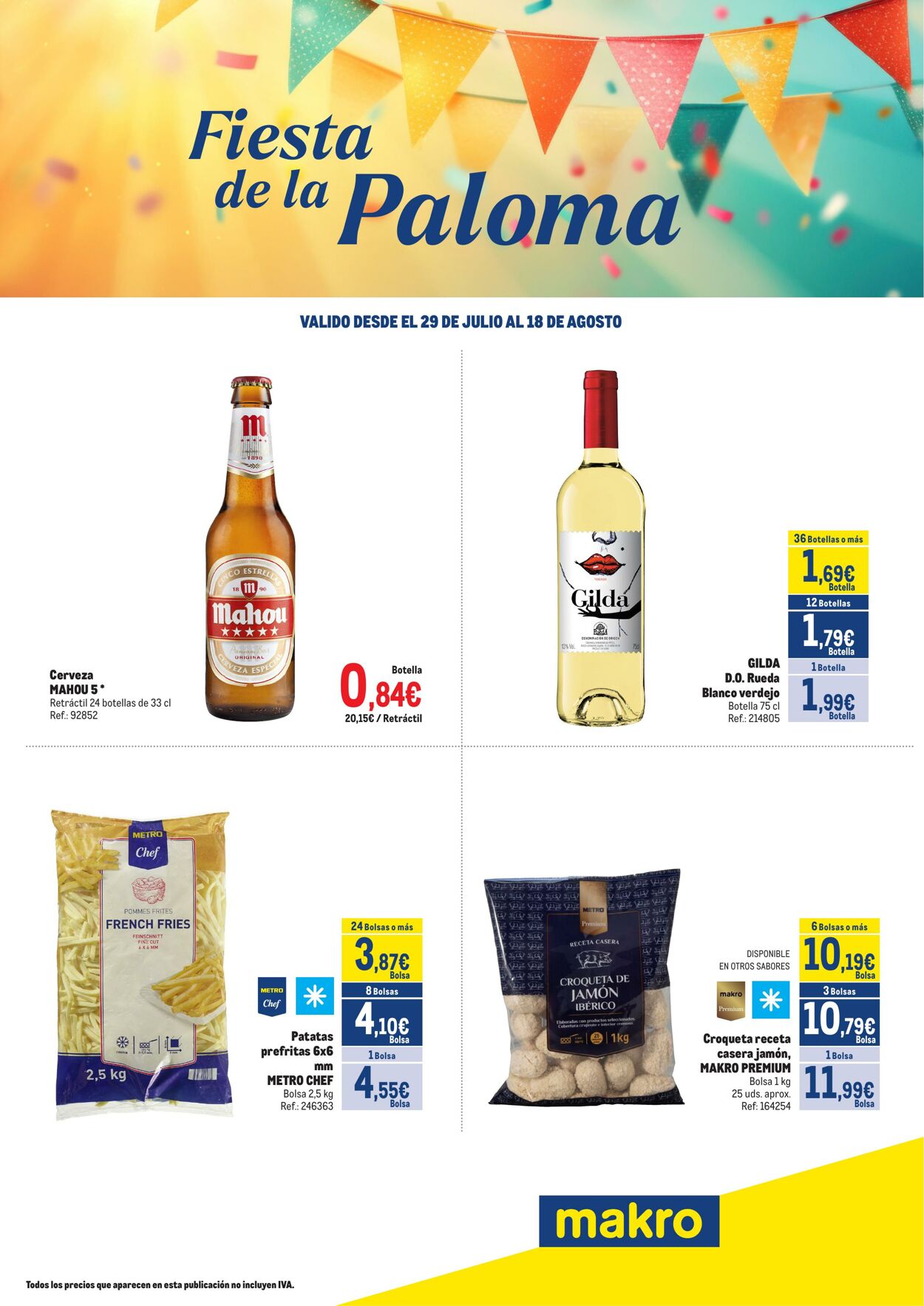 Folleto Makro 29.07.2025 - 18.08.2025