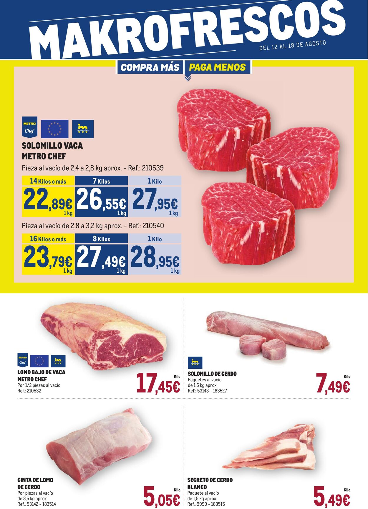 Folleto Makro 12.08.2025 - 18.08.2025