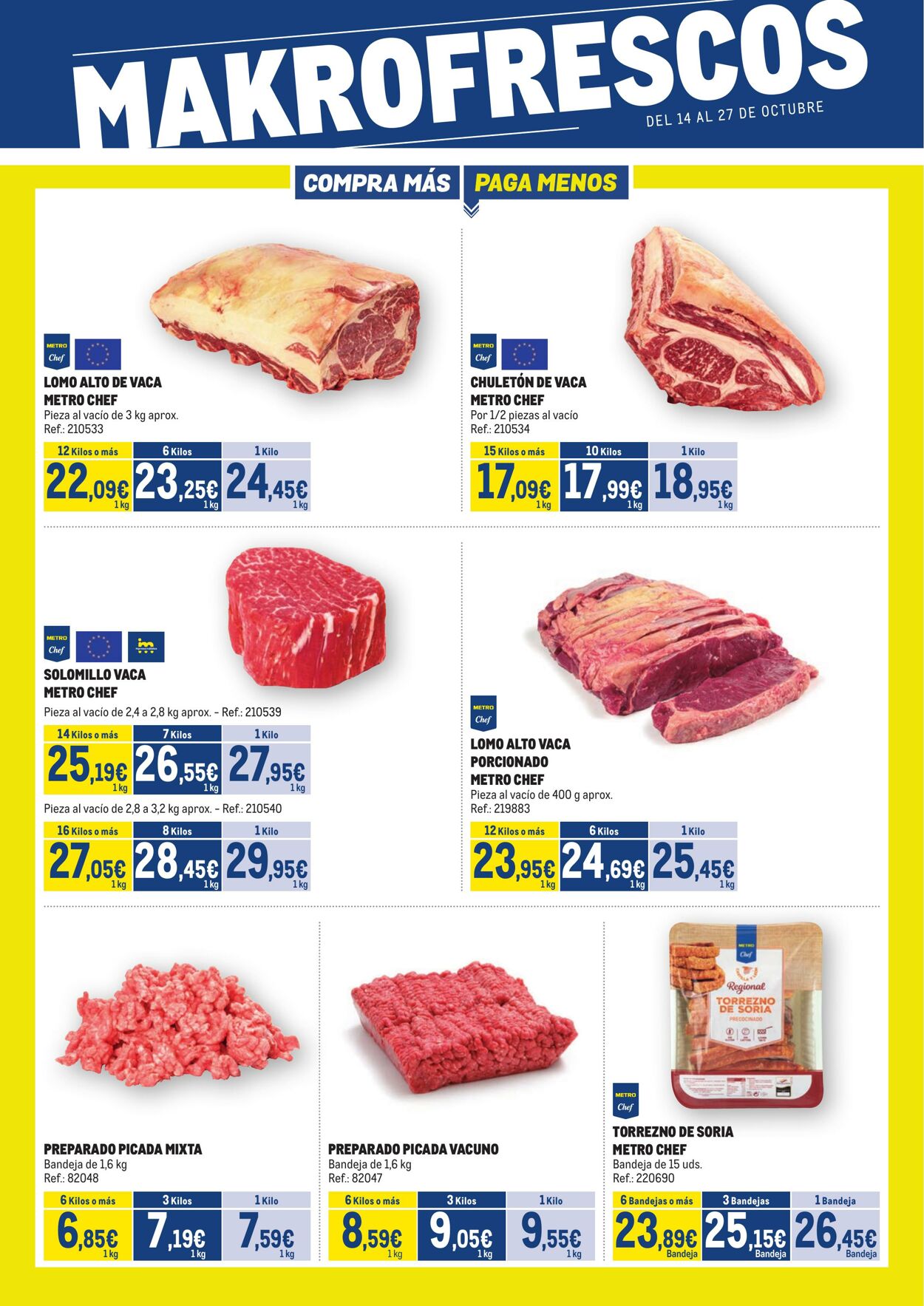 Folleto Makro 14.10.2025 - 27.10.2025