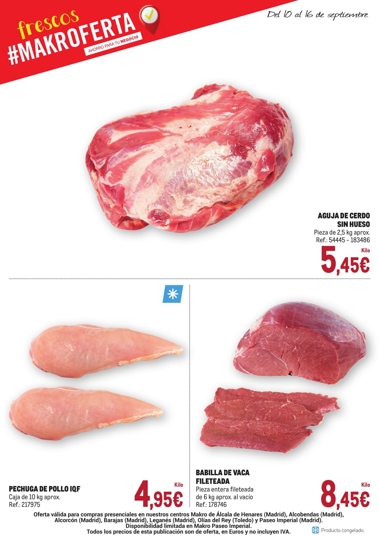 Makro Folletos promocionales