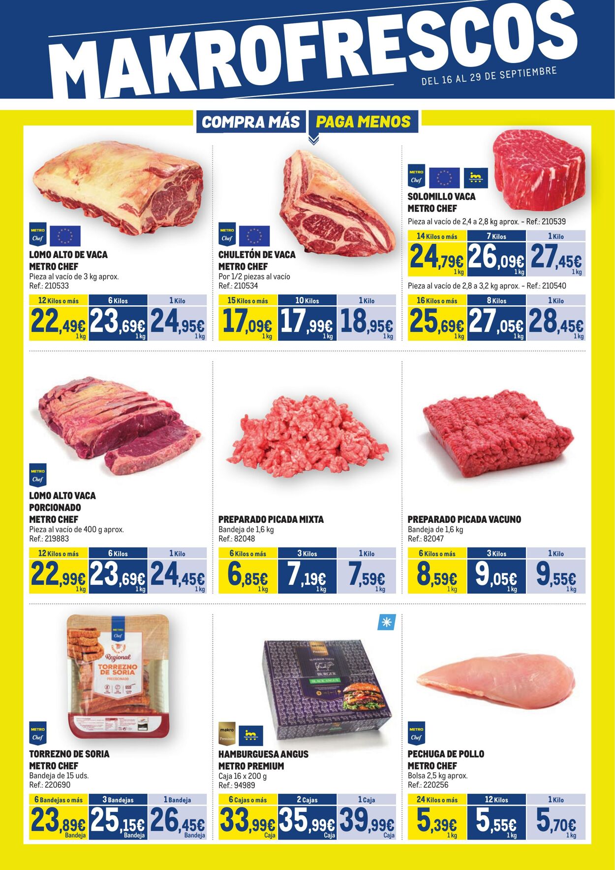 Folleto Makro 16.09.2025 - 29.09.2025
