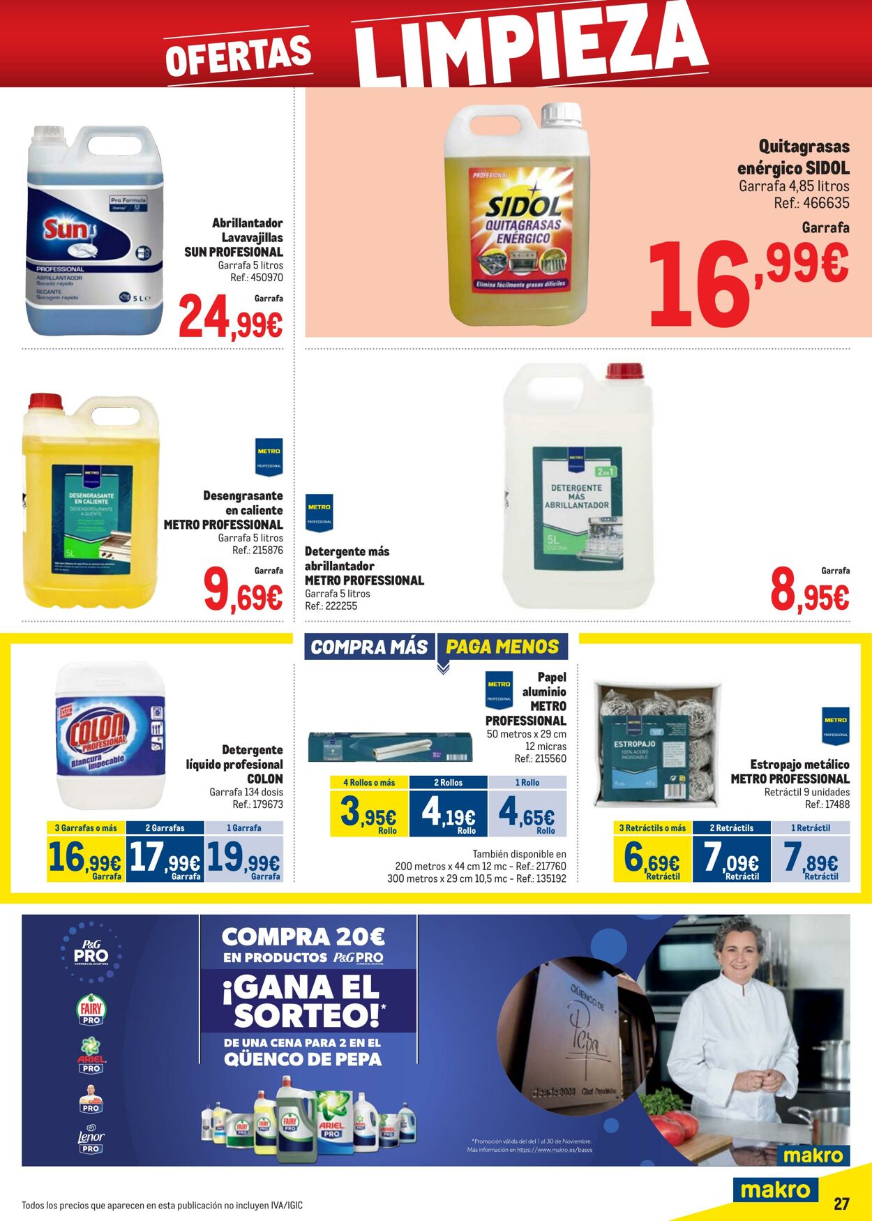 Folleto Makro 03.11.2025 - 23.11.2025