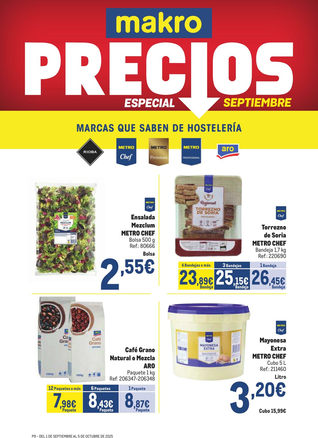 Folleto Makro 01.09.2025 - 05.10.2025