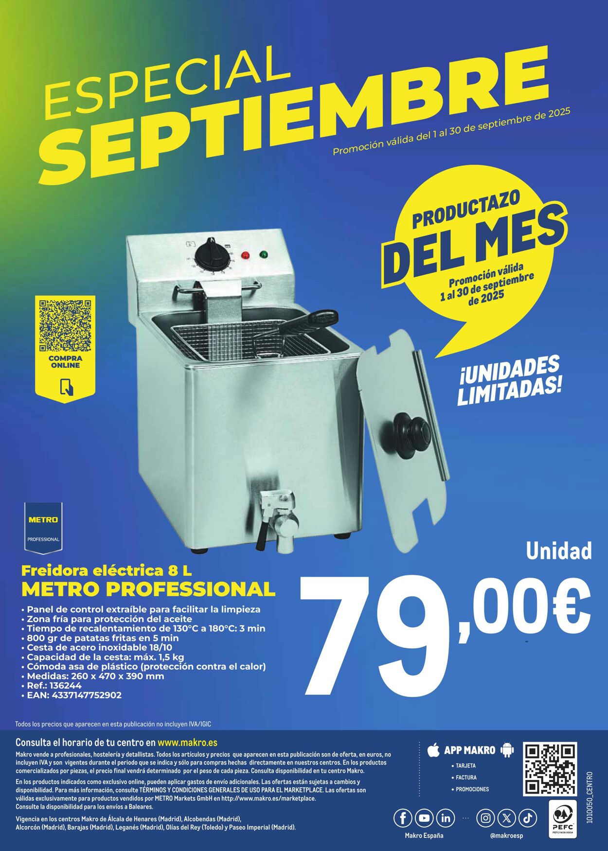 Folleto Makro 01.09.2025 - 05.10.2025