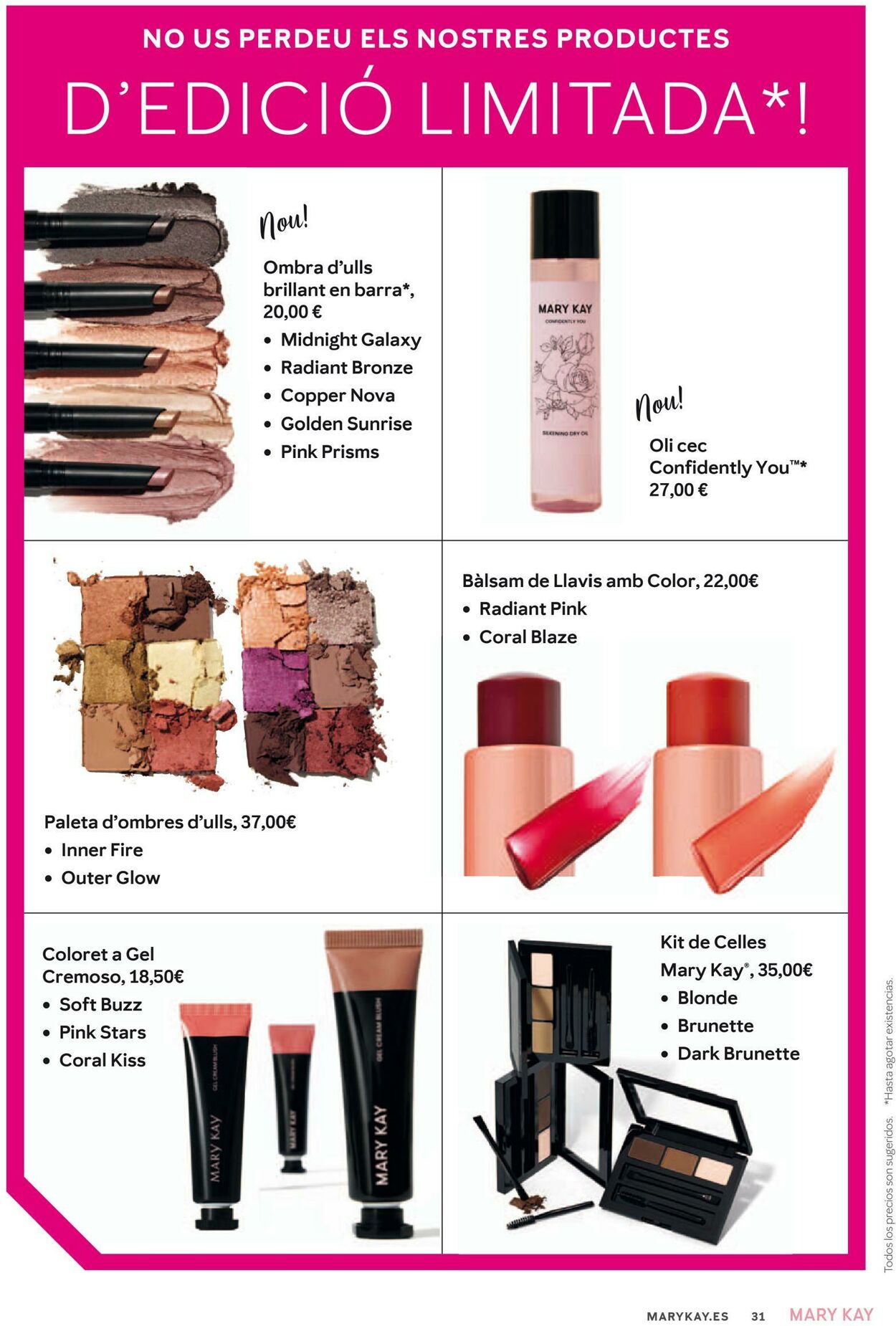 Folleto Mary Kay 16.10.2025 - 16.11.2025