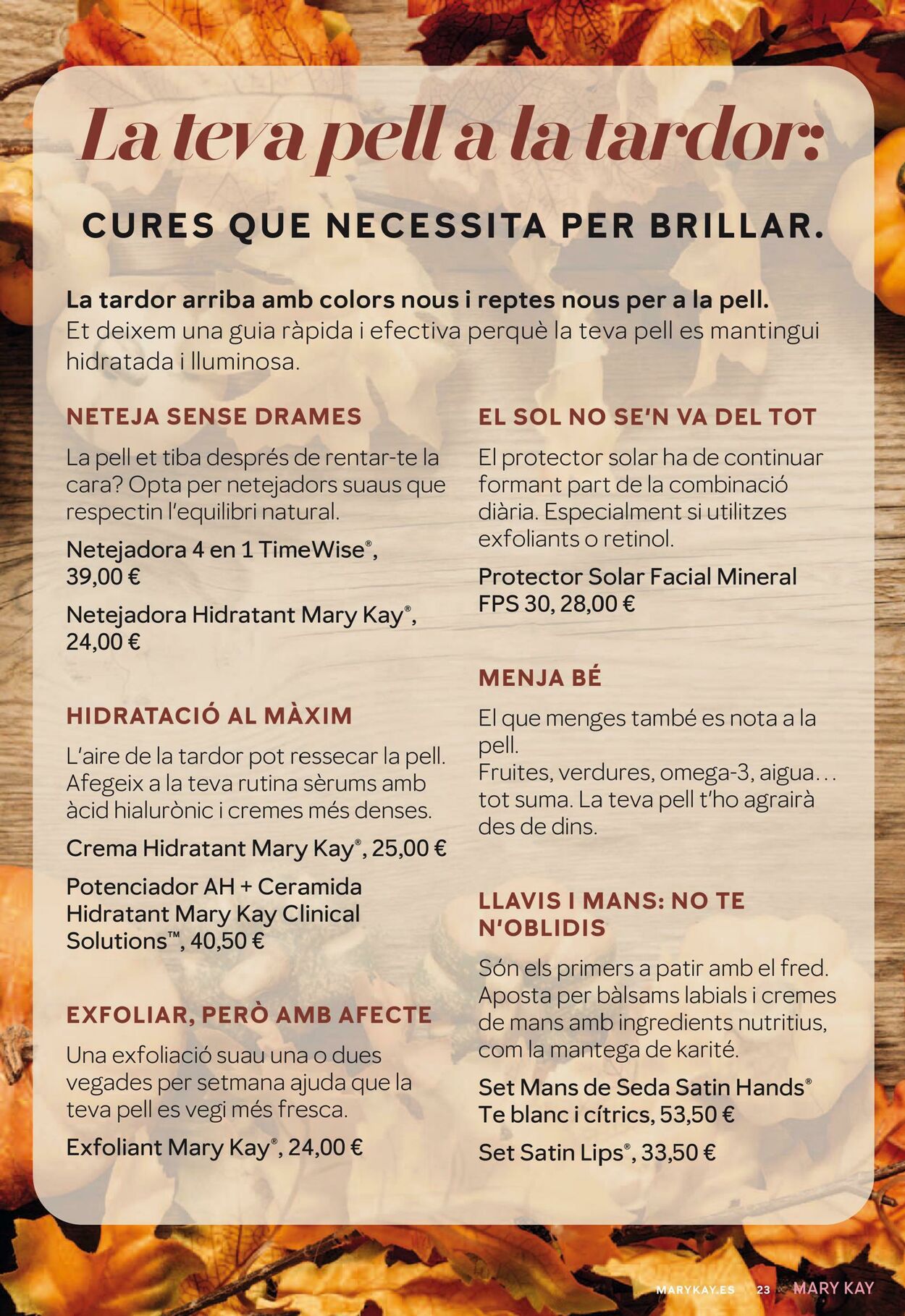Folleto Mary Kay 16.10.2025 - 16.11.2025