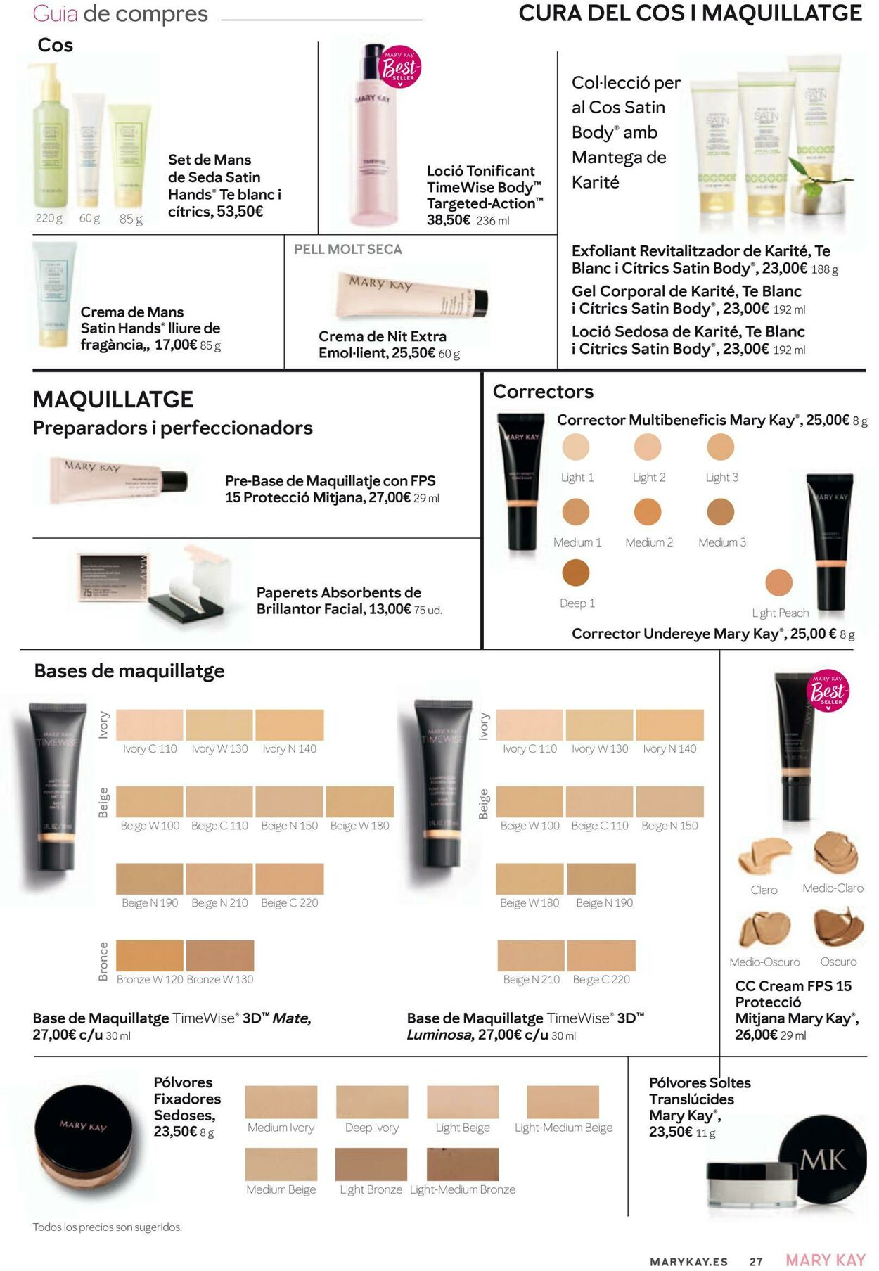 Folleto Mary Kay 16.10.2025 - 16.11.2025