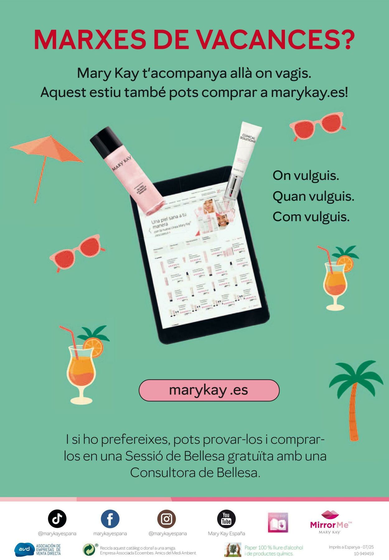 Folleto Mary Kay 17.07.2025 - 17.08.2025