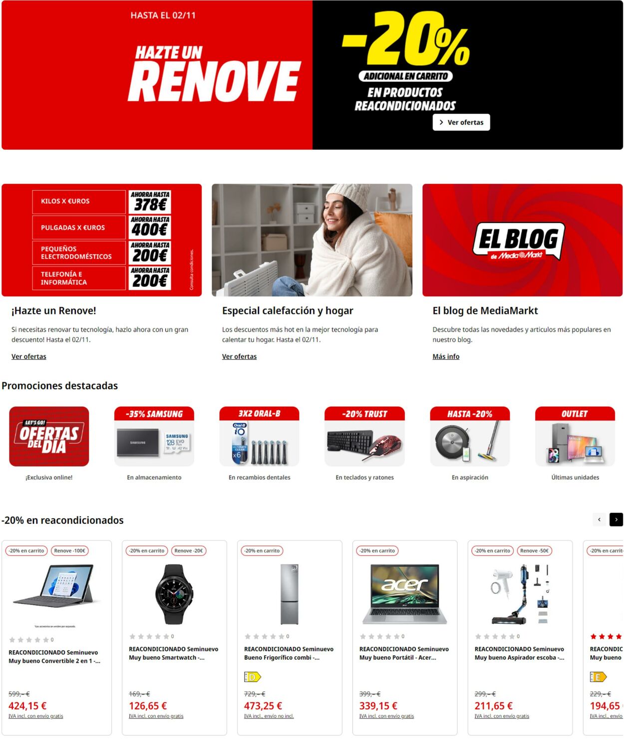 Folleto Media Markt 31.10.2024 - 02.11.2024