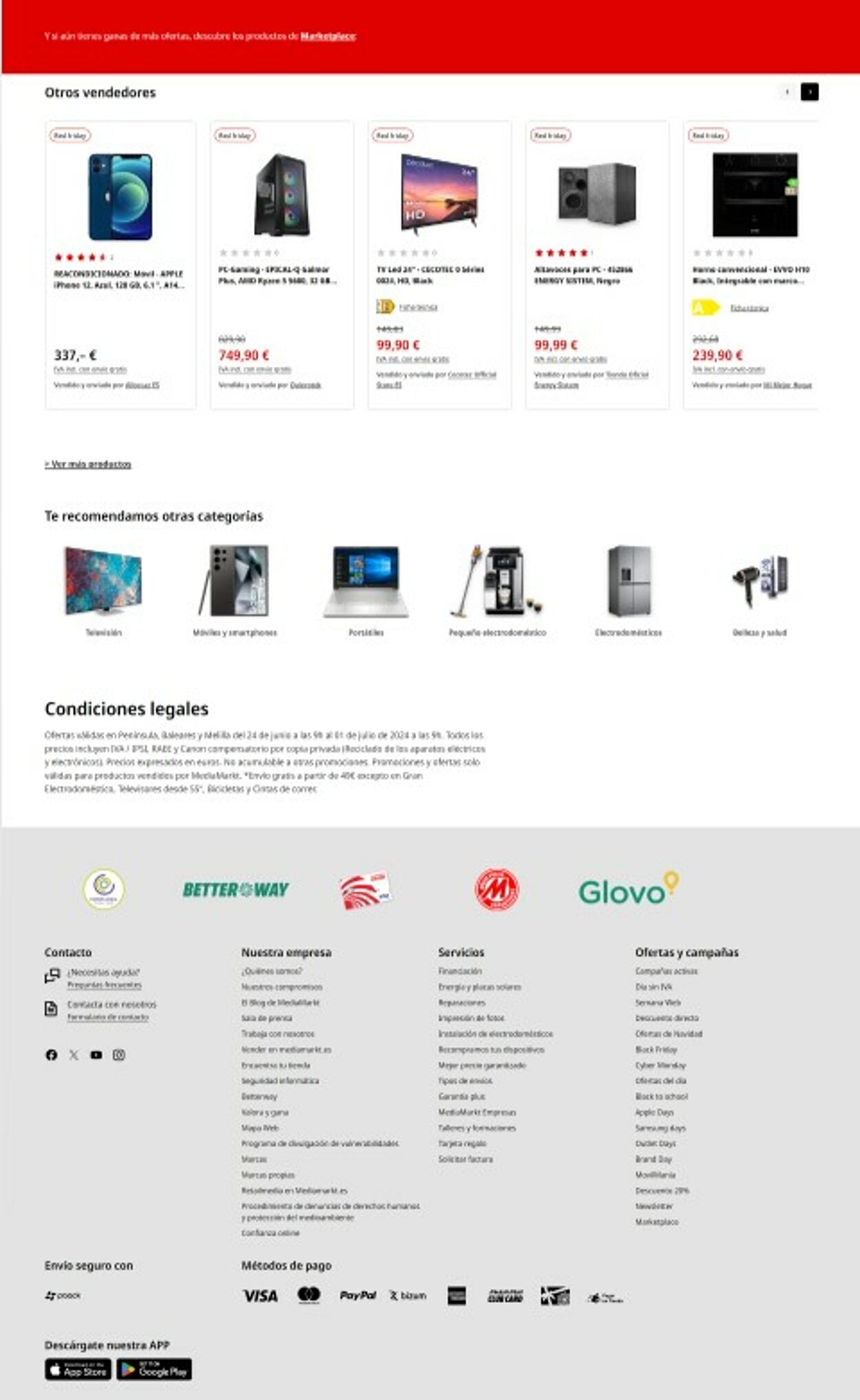 Folleto Media Markt 24.06.2024 - 01.07.2024