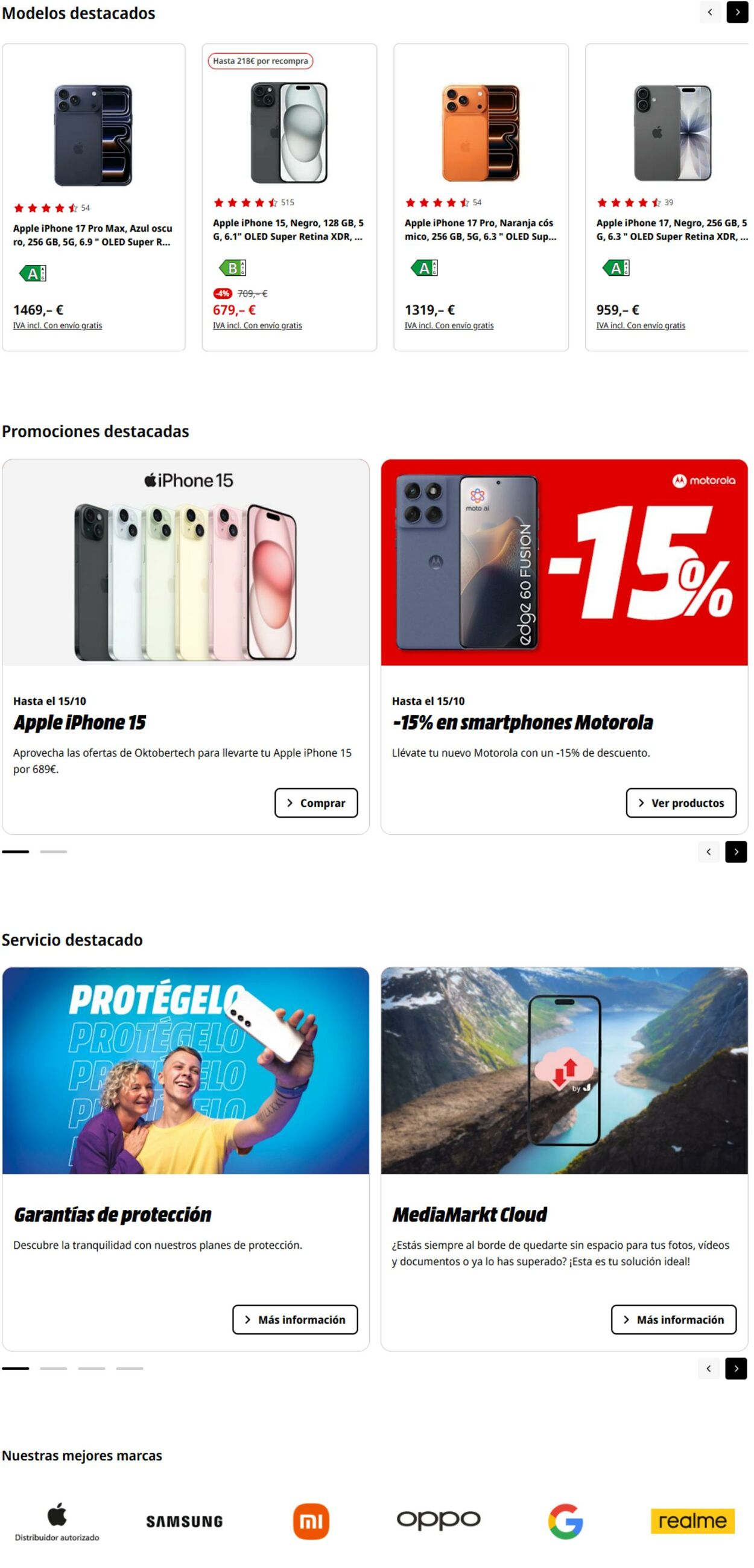 Folleto Media Markt 14.10.2025 - 28.10.2025