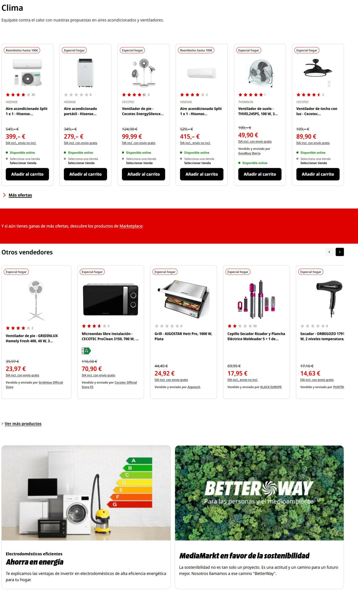 Folleto Media Markt 31.07.2024 - 14.08.2024