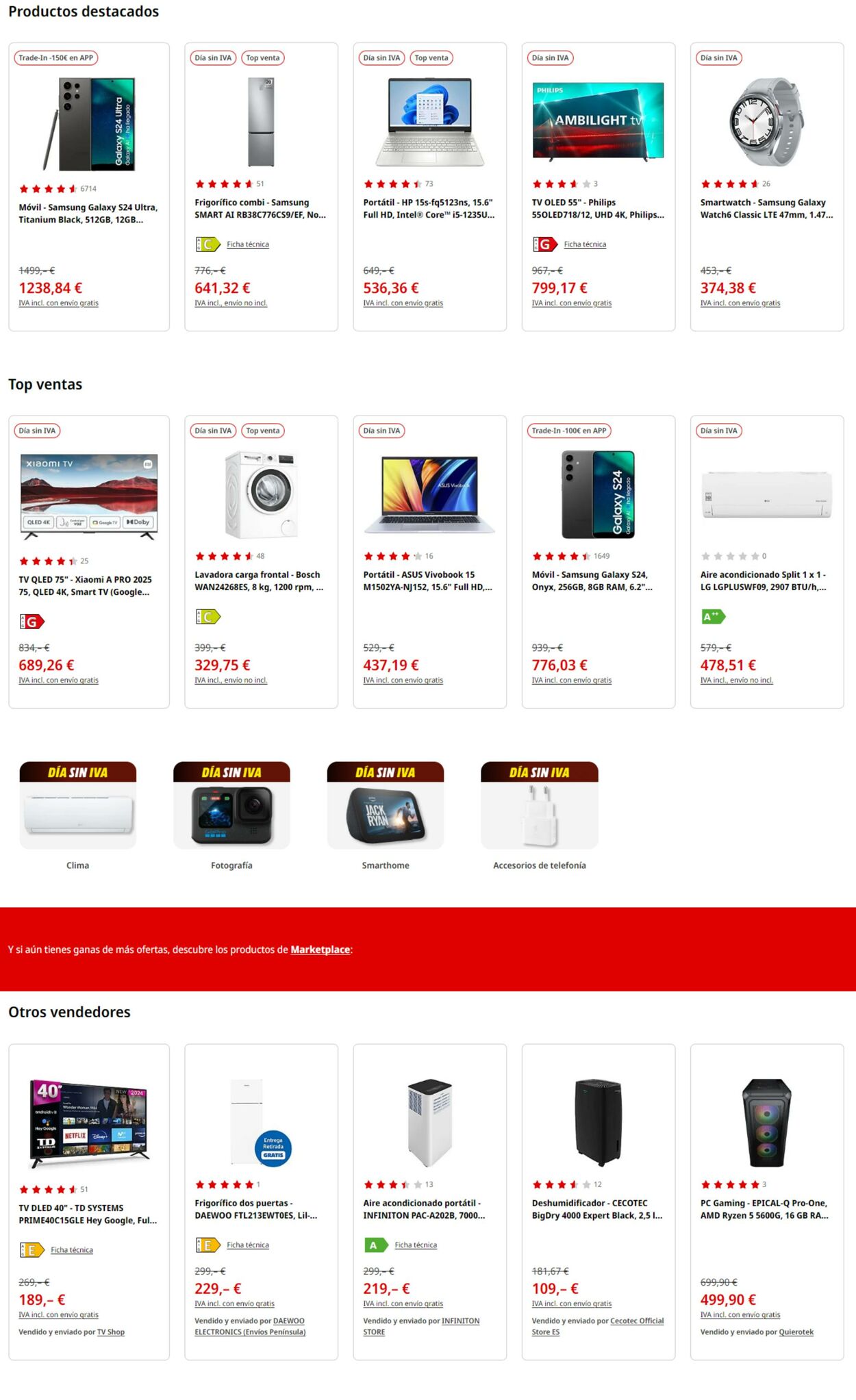 Folleto Media Markt 26.08.2024 - 09.09.2024