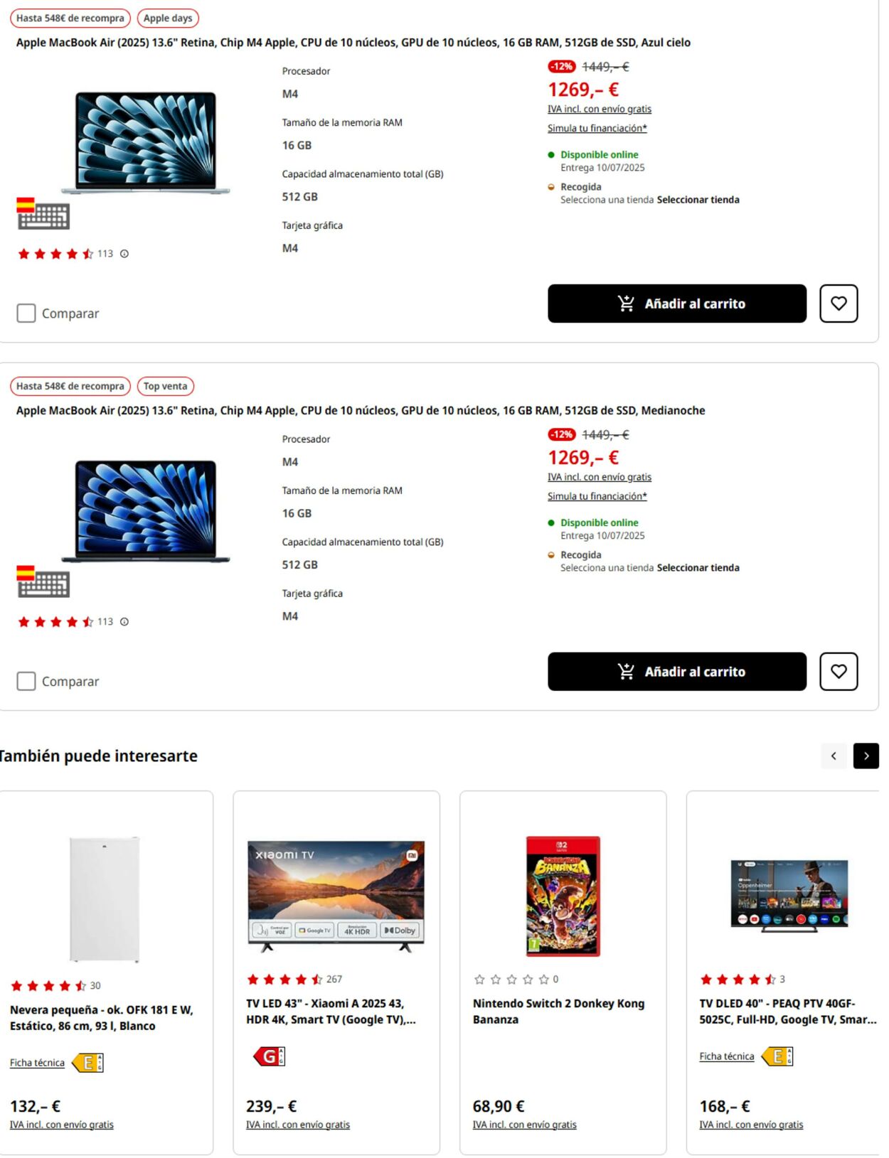 Folleto Media Markt 09.07.2025 - 11.07.2025