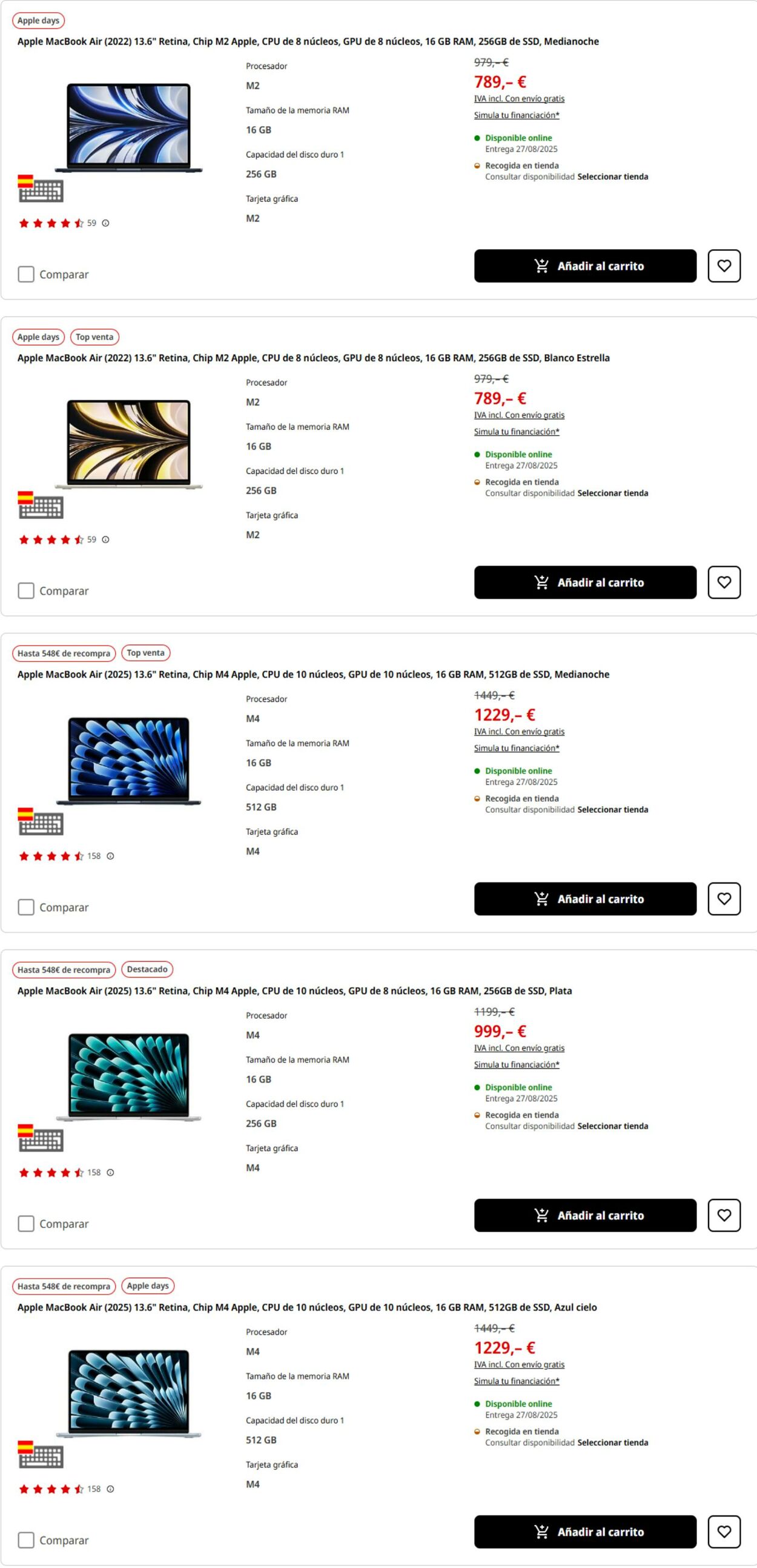 Folleto Media Markt 25.08.2025 - 01.09.2025
