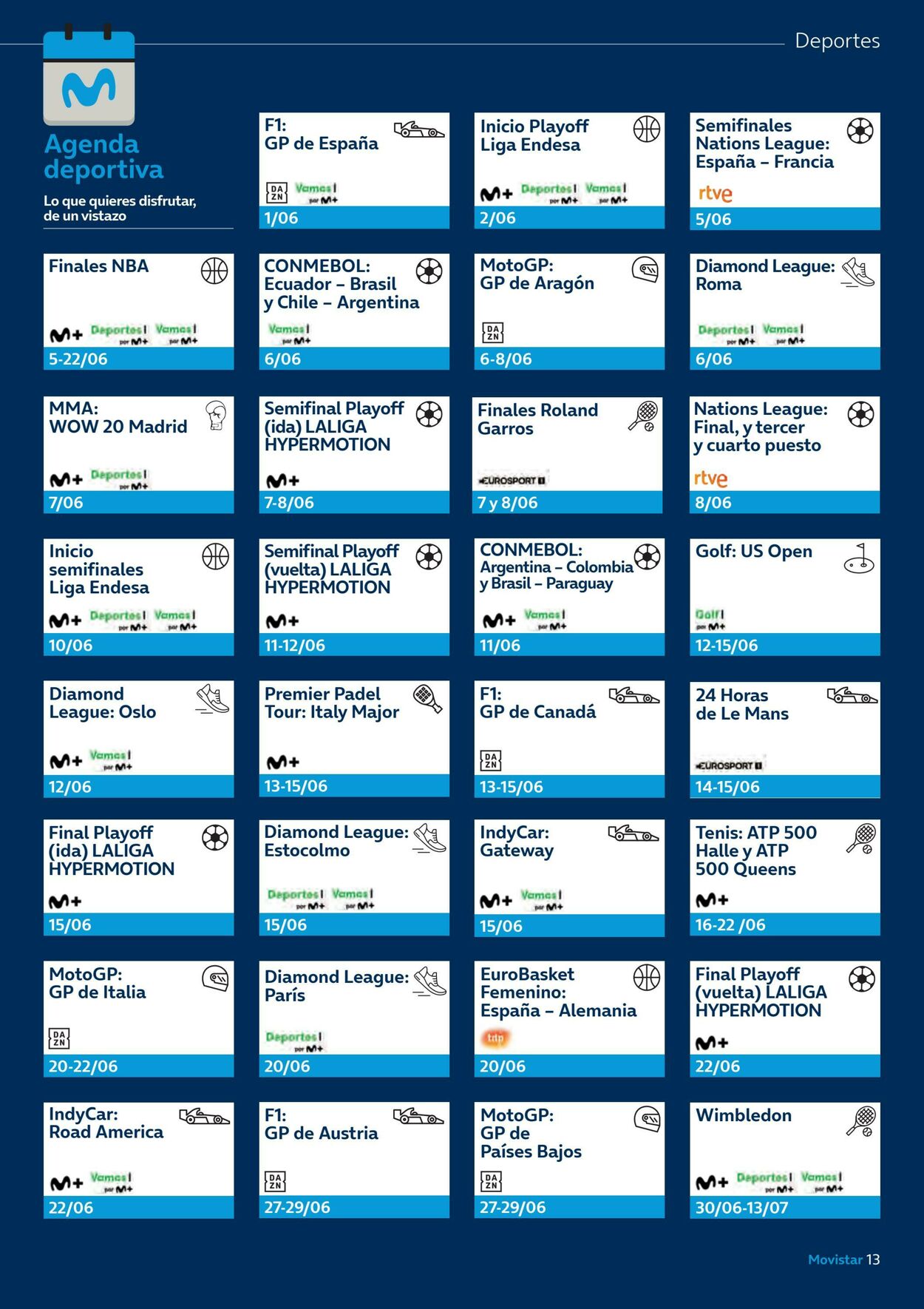 Folleto Movistar 16.06.2025 - 30.06.2025