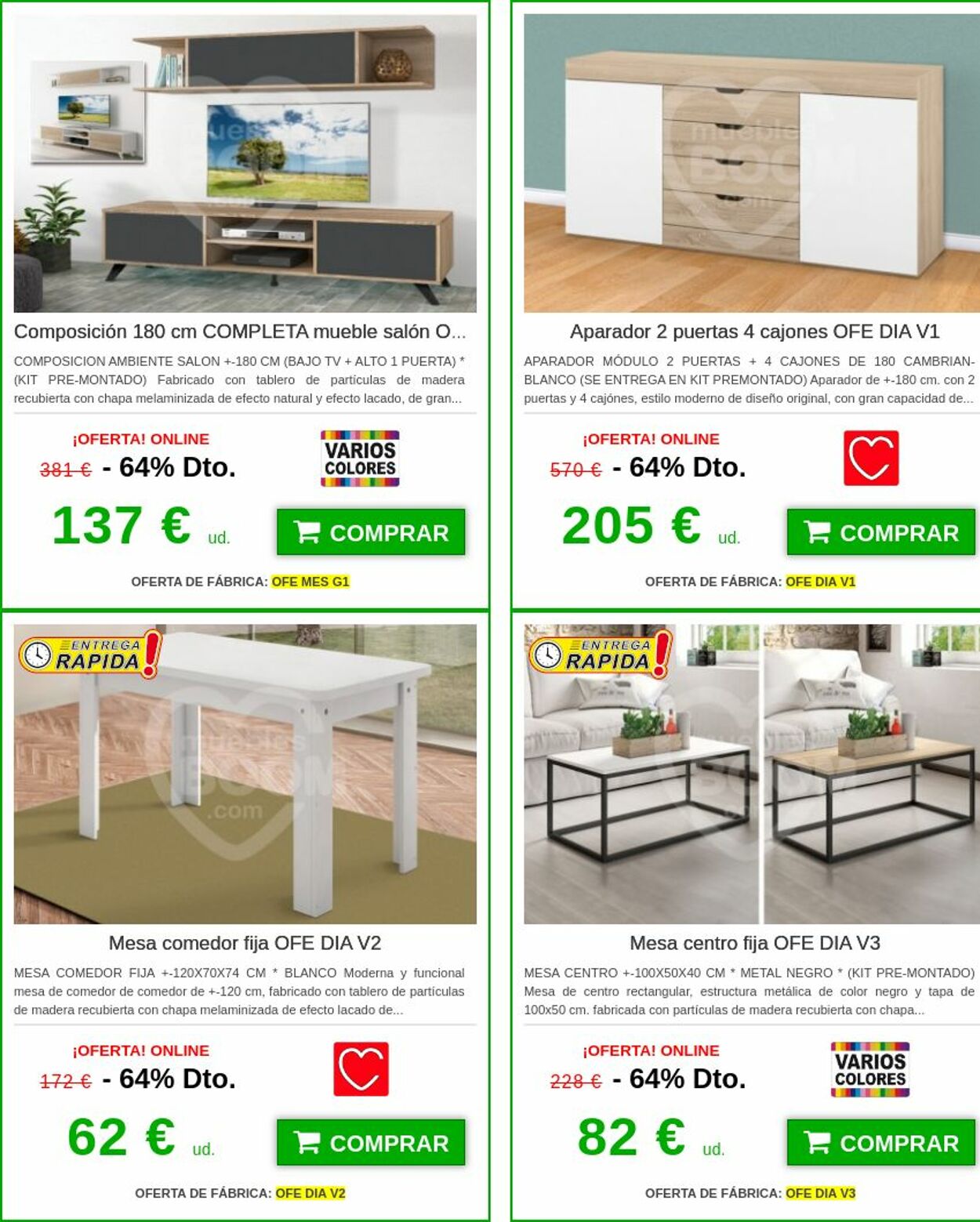 Folleto Muebles boom 08.09.2022 - 22.09.2022