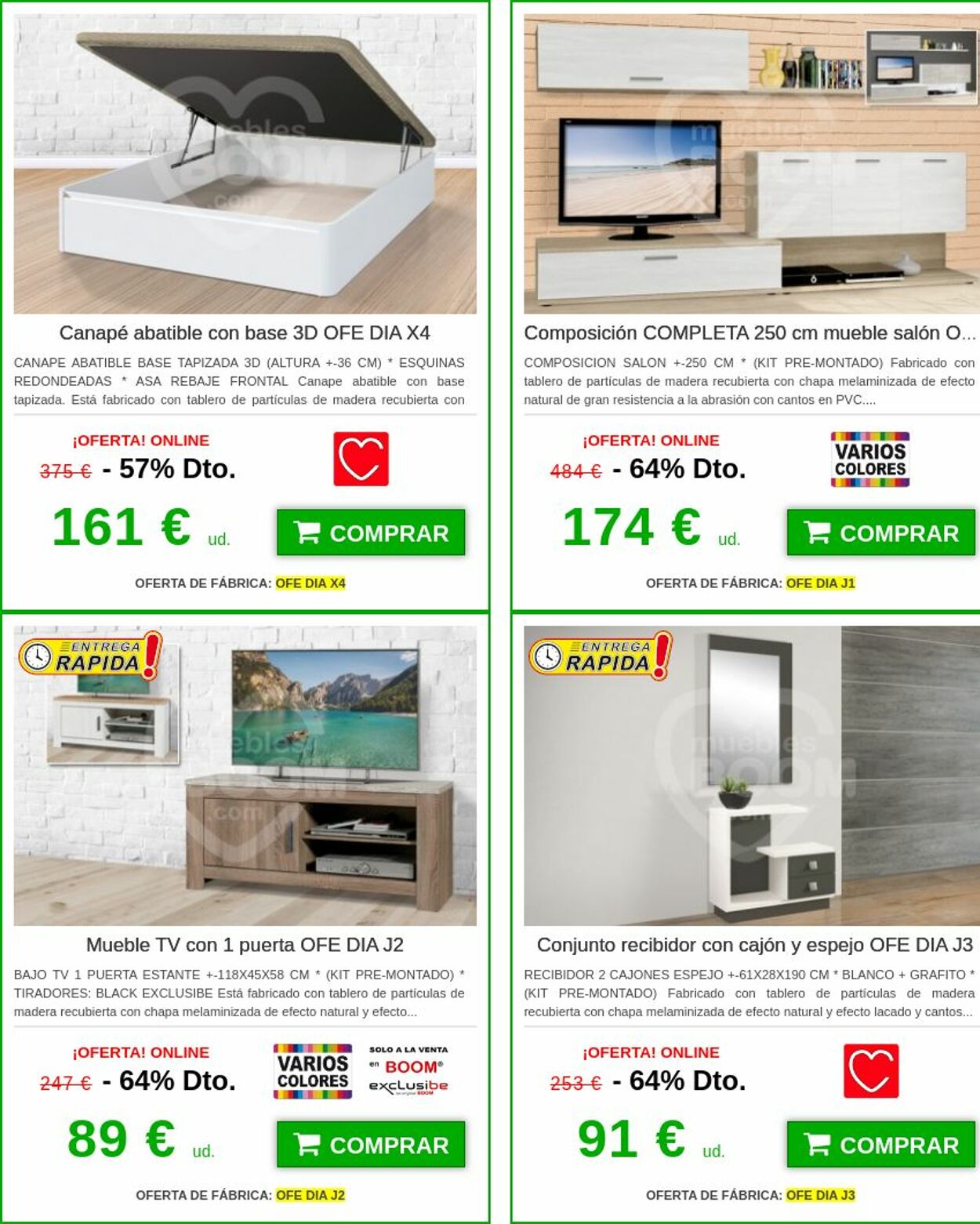 Folleto Muebles boom 19.09.2022 - 03.10.2022