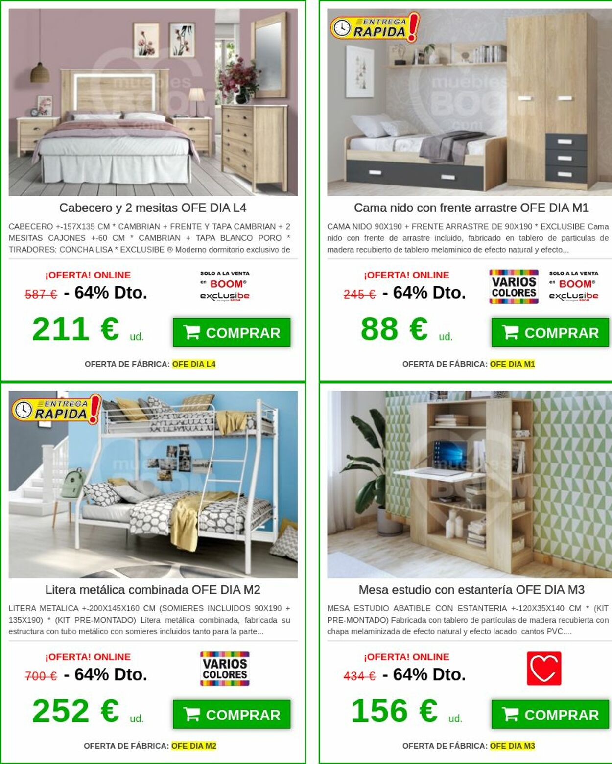 Folleto Muebles boom 16.10.2022 - 31.10.2022