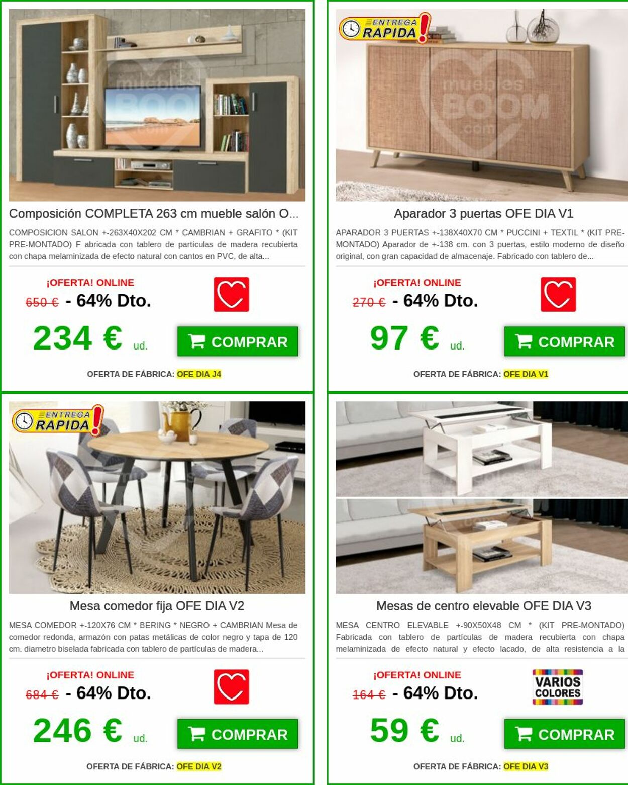 Folleto Muebles boom 16.10.2022 - 31.10.2022