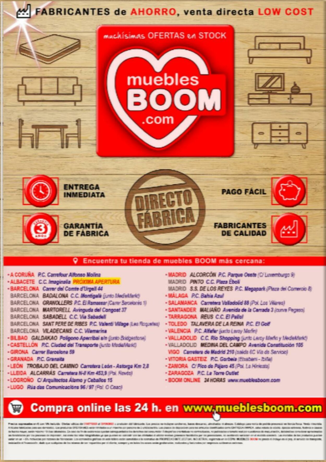 Folleto Muebles boom 01.09.2023 - 30.09.2023