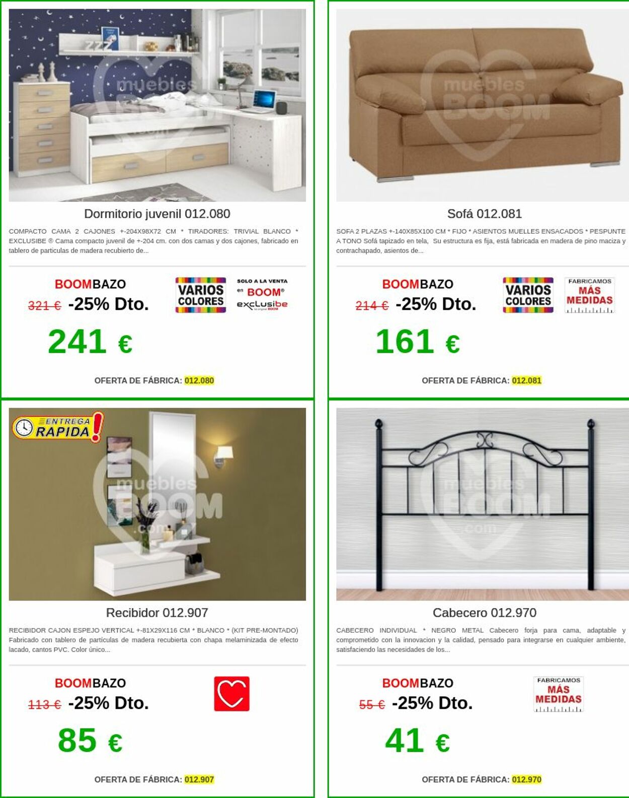 Folleto Muebles boom 04.11.2024 - 13.11.2024