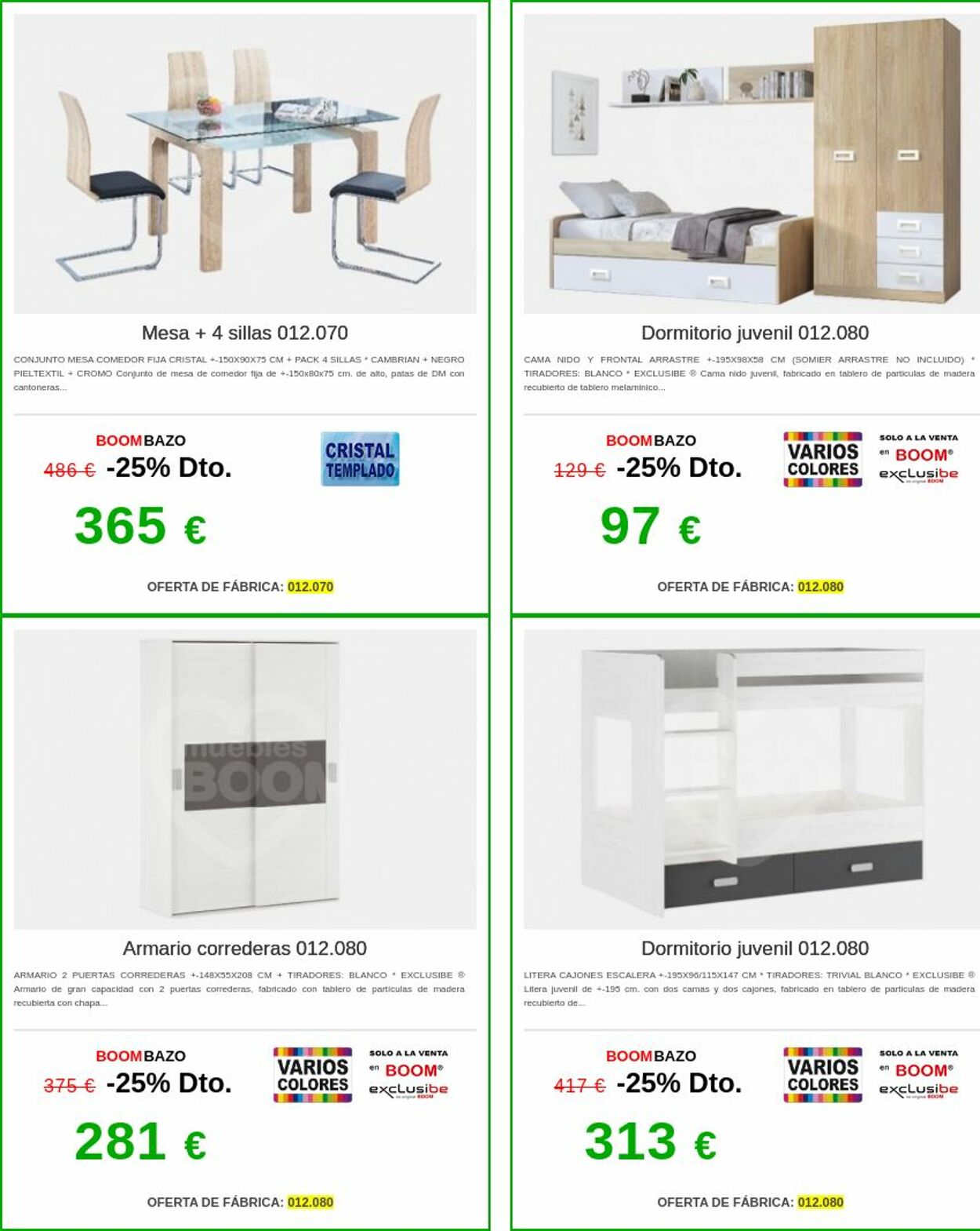 Folleto Muebles boom 13.01.2025 - 22.01.2025