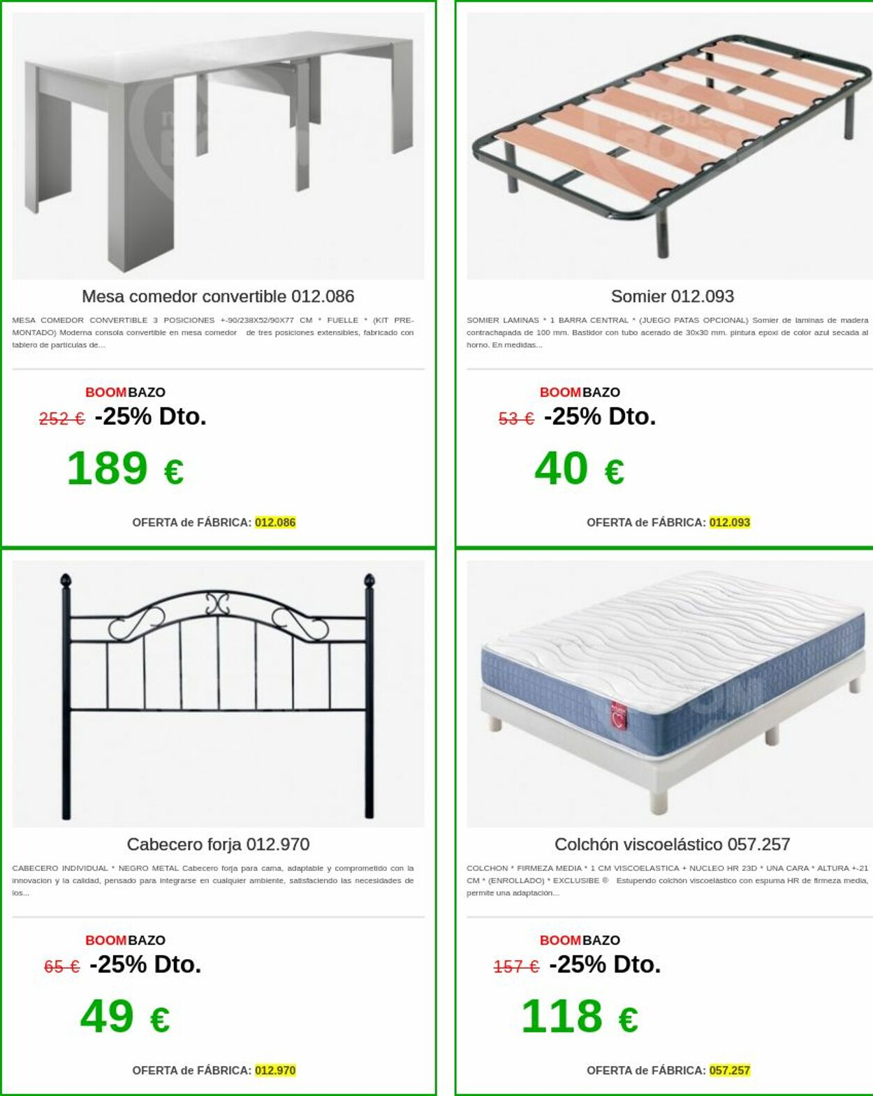 Folleto Muebles boom 10.02.2025 - 19.02.2025