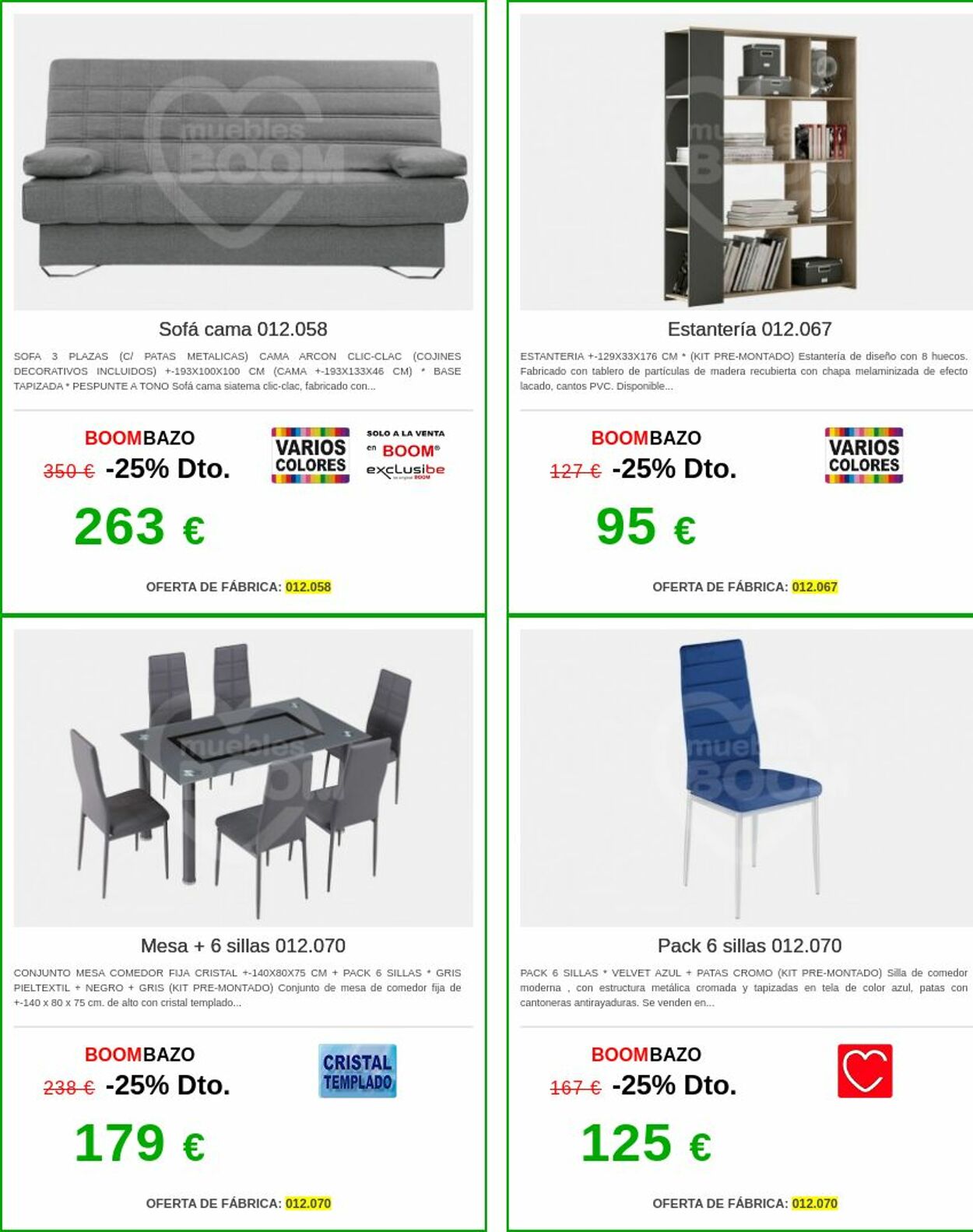 Folleto Muebles boom 02.12.2024 - 11.12.2024