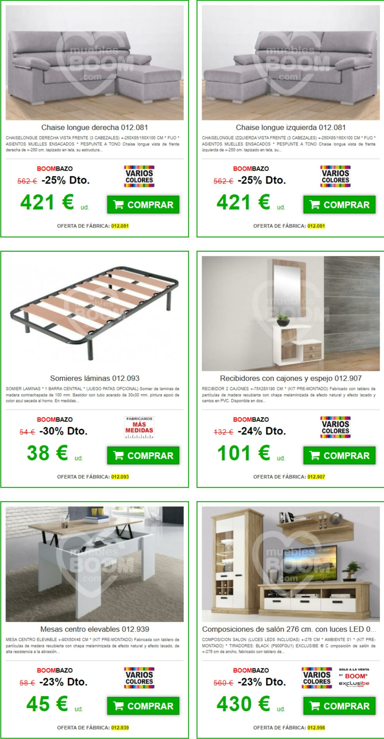 Folleto Muebles boom 03.09.2024 - 17.09.2024