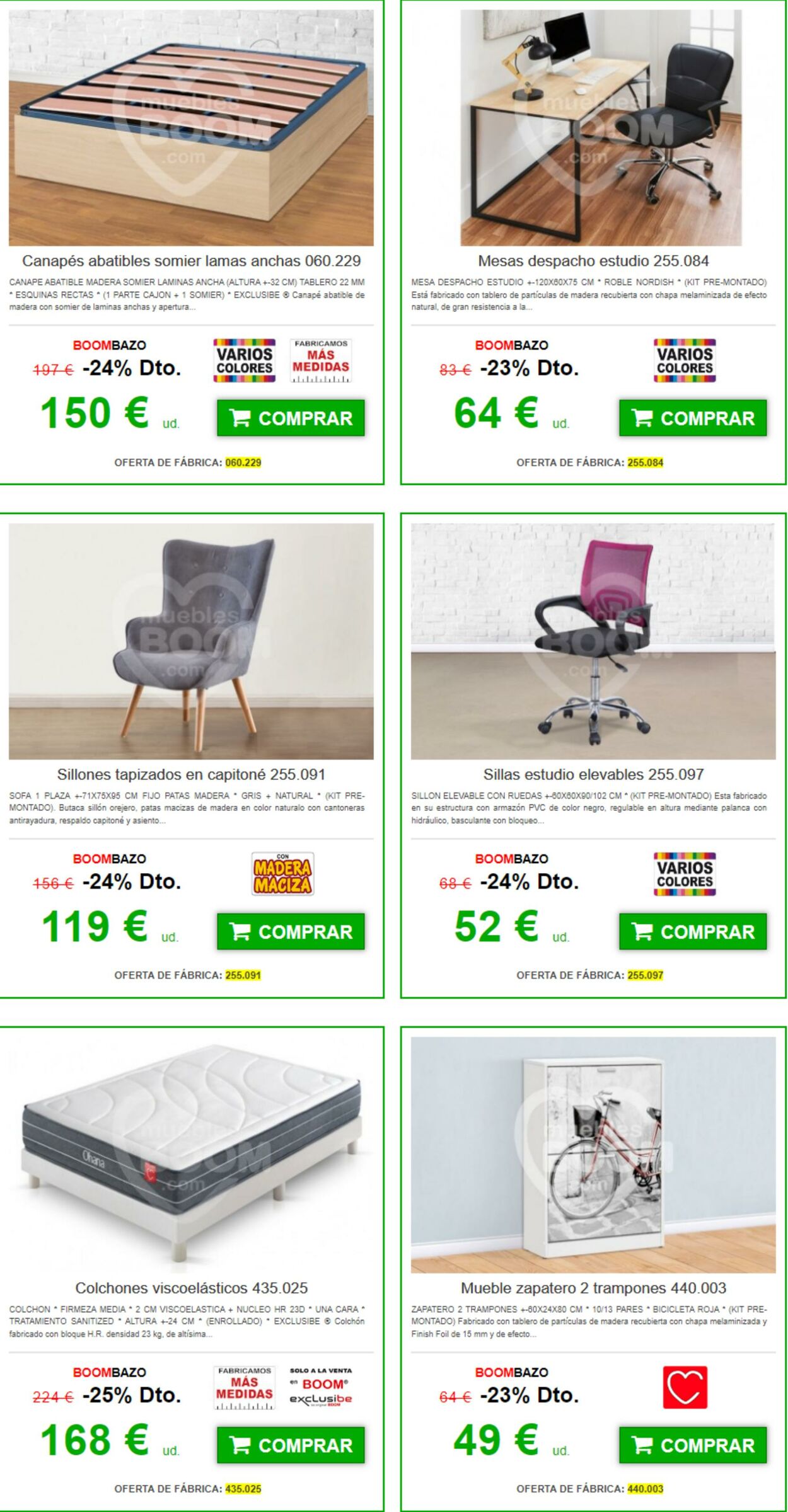 Folleto Muebles boom 03.09.2024 - 17.09.2024