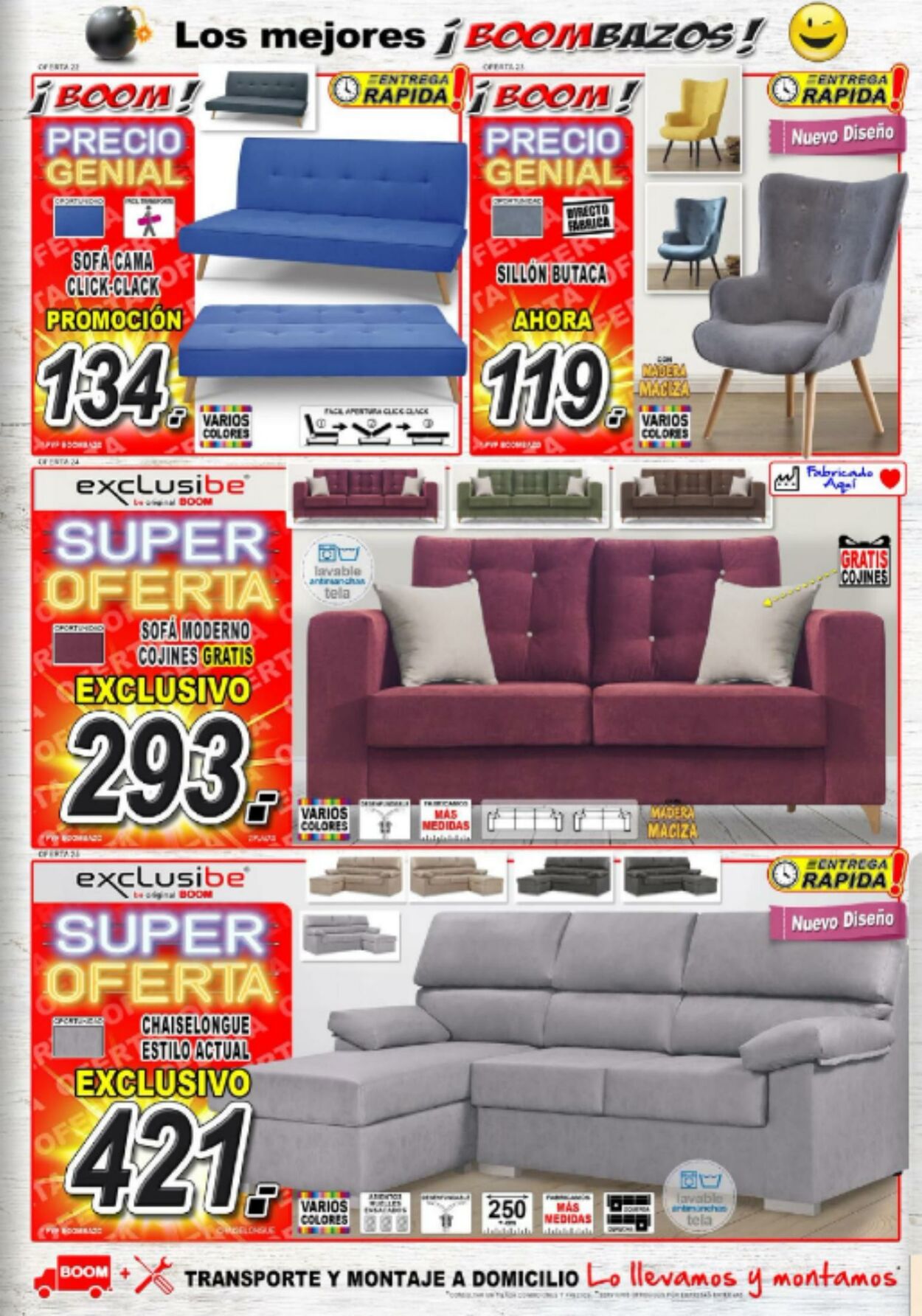 Folleto Muebles boom 01.08.2024 - 31.08.2024