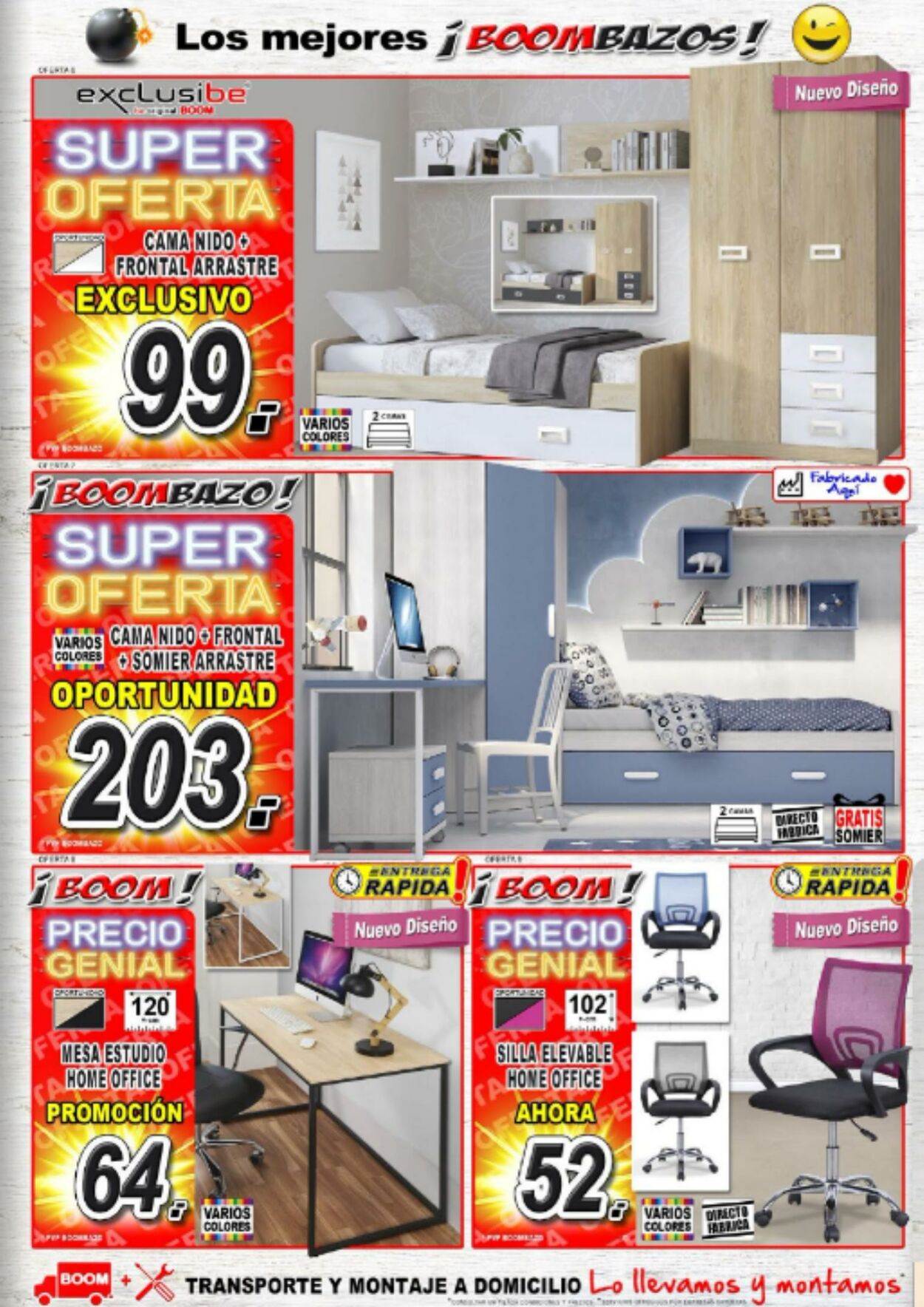 Folleto Muebles boom 01.08.2024 - 31.08.2024