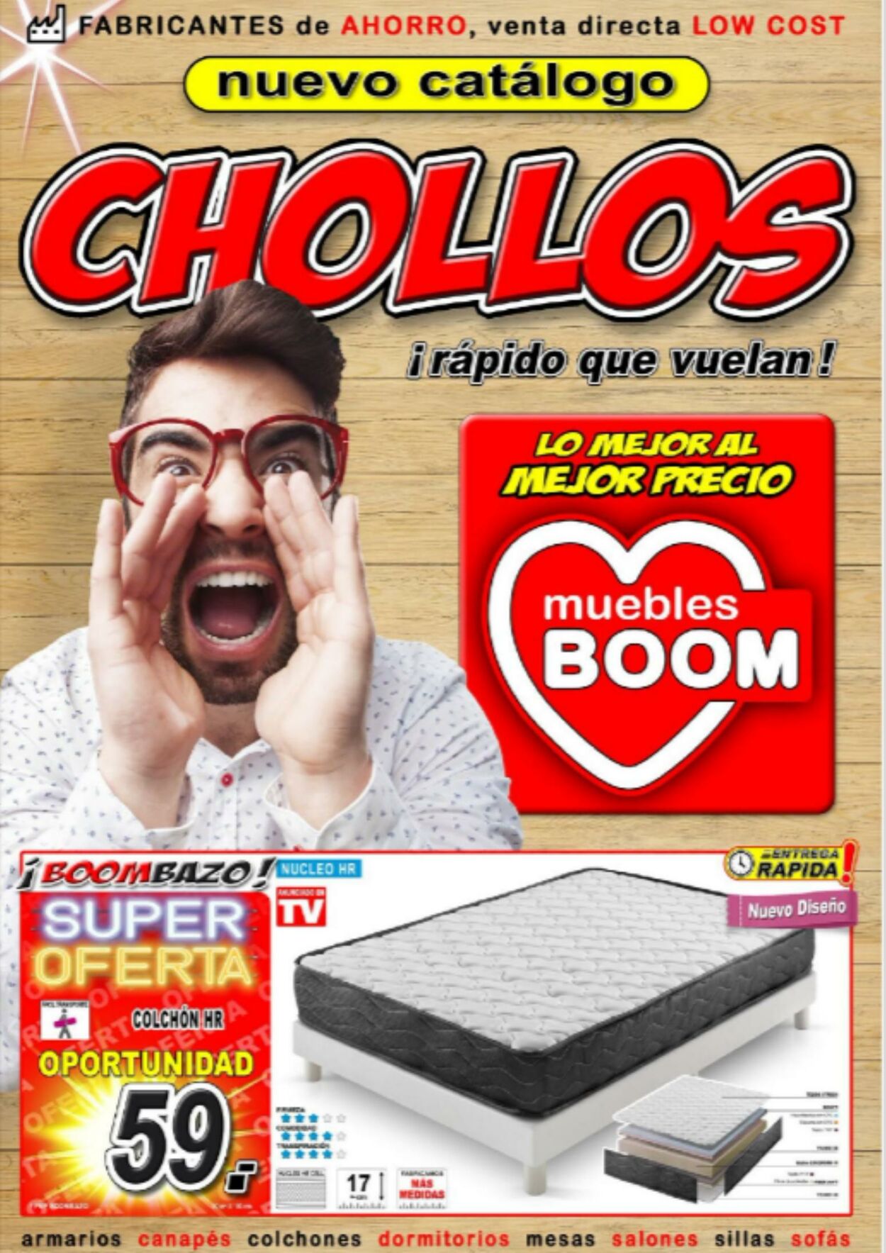 Folleto Muebles boom 01.08.2024 - 31.08.2024