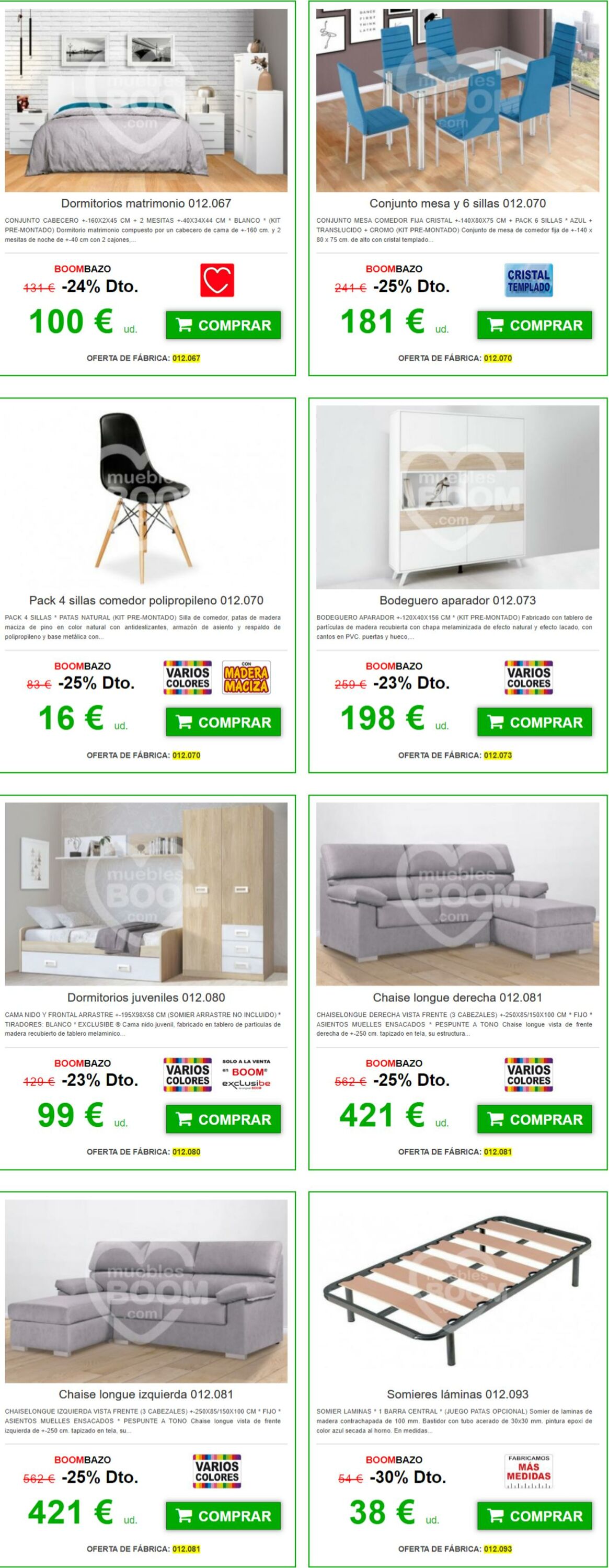 Folleto Muebles boom 04.10.2024 - 31.10.2024